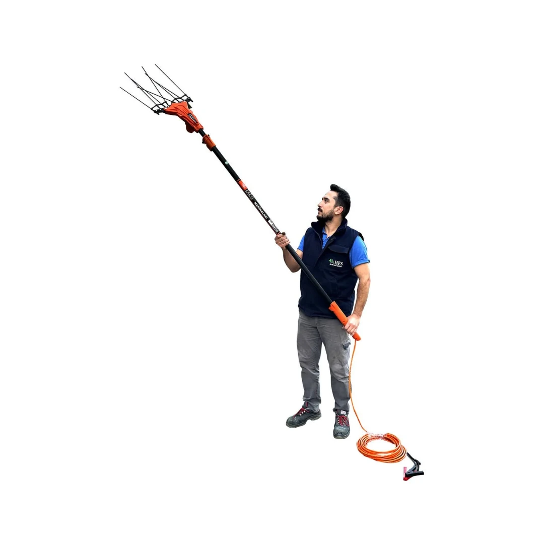 Hfs Elk-0001 500W Kartsız Akülü Taraklı Zeytin Hasat Makinesi