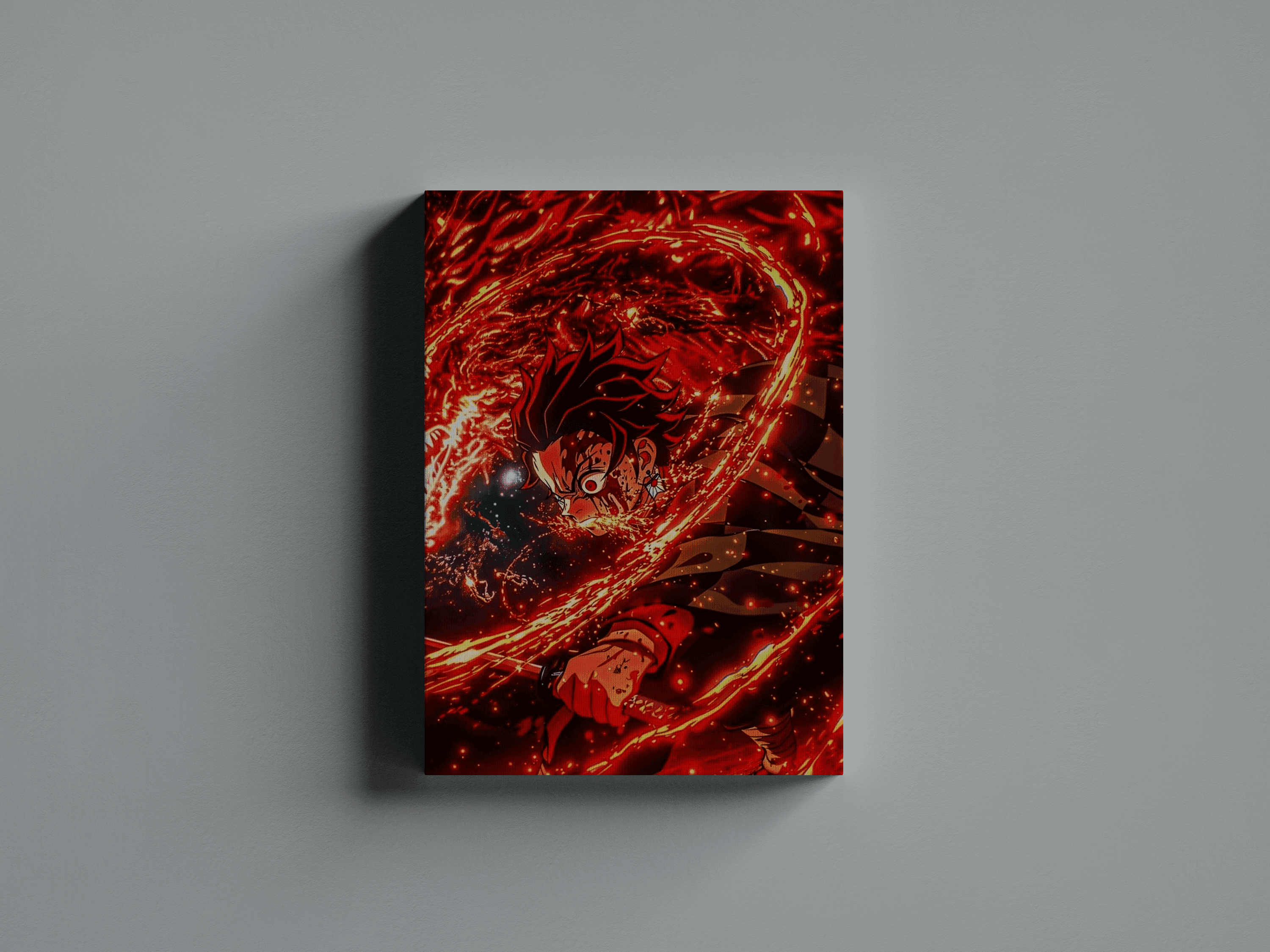 DEMON SLAYER TANJİRO KANVAS TABLO
