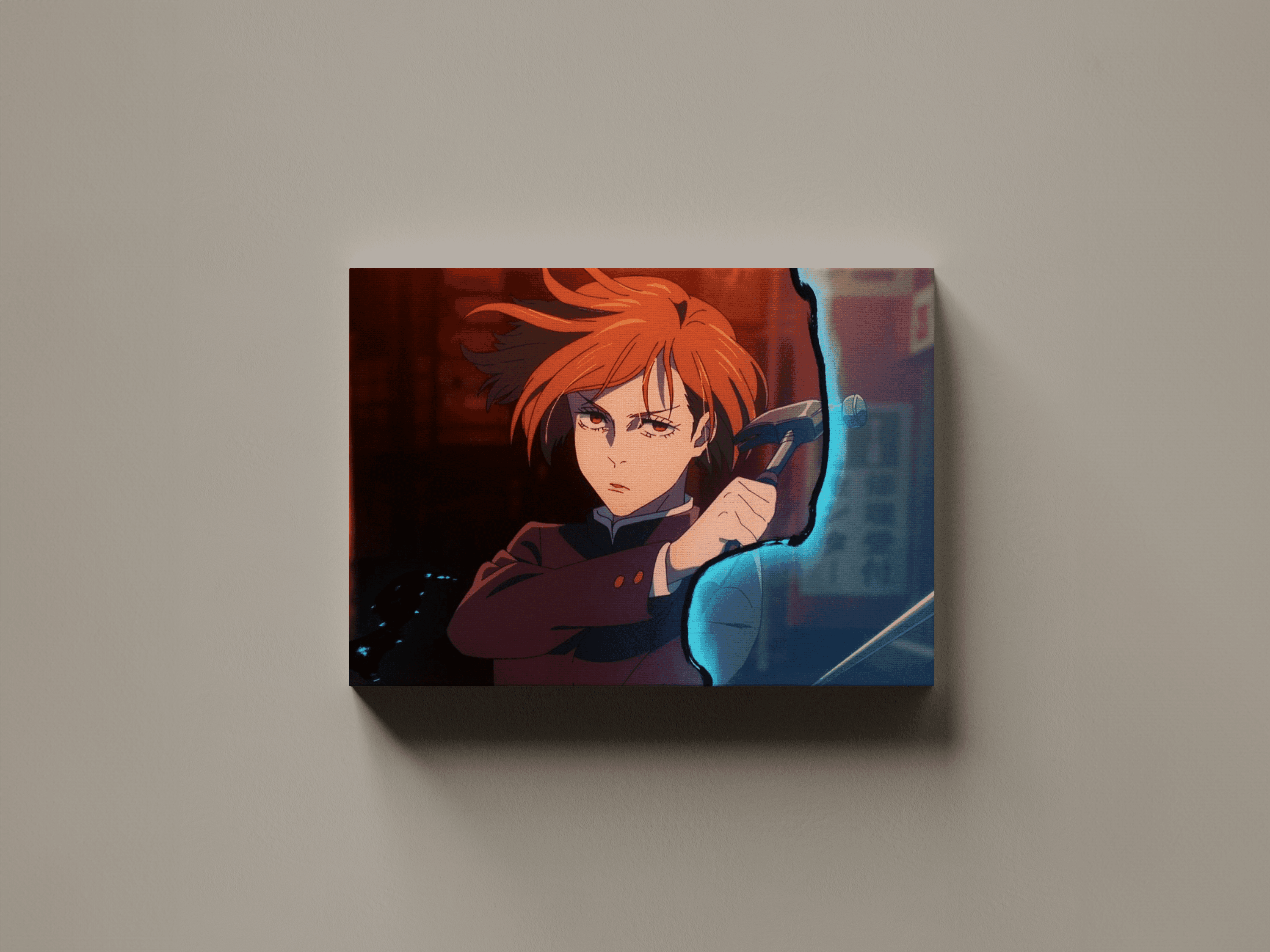 JUJUTSU KAISEN NOBARA KUGİSAKİ KANVAS TABLO