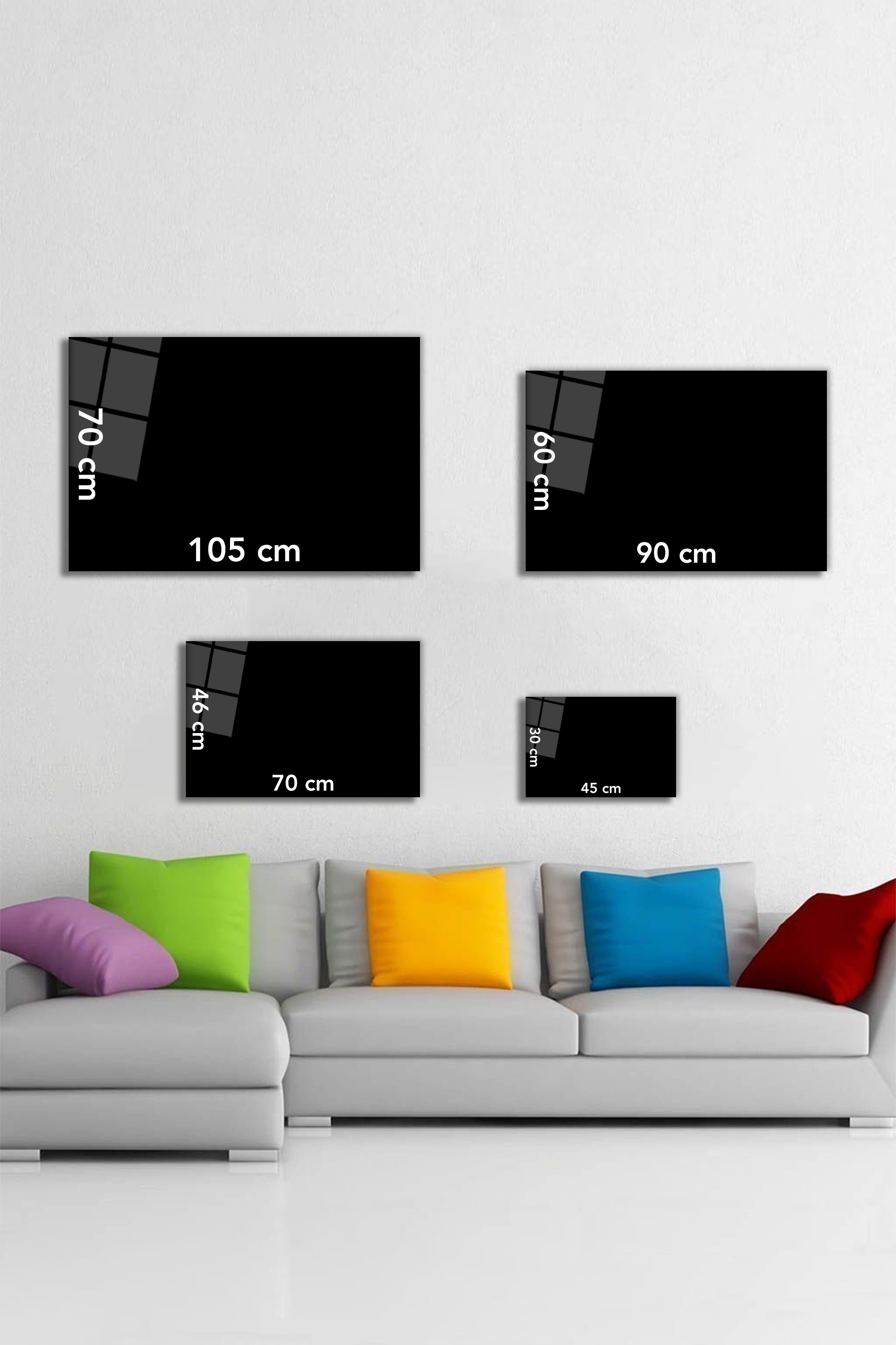 70X46 MODERN CAM TABLO