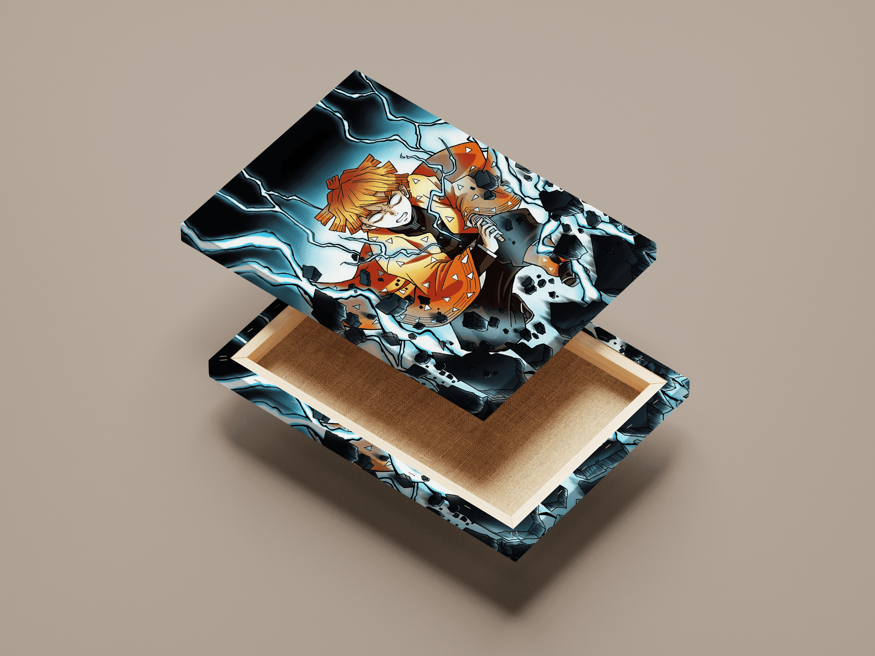 DEMON SLAYER ZENİTSU KANVAS TABLO 2