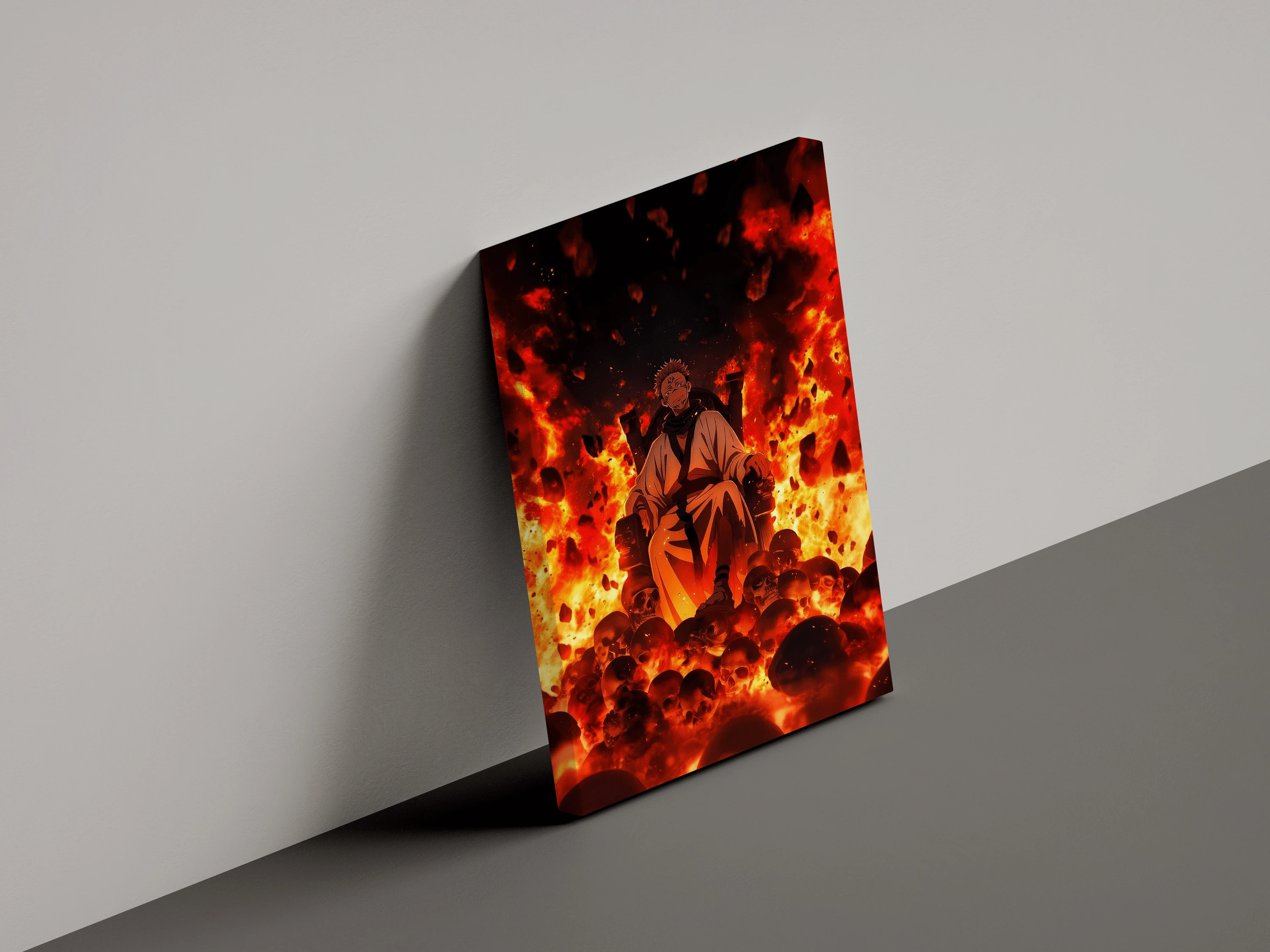 JUJUTSU KAISEN ITADORİ YUJİ KANVAS TABLO