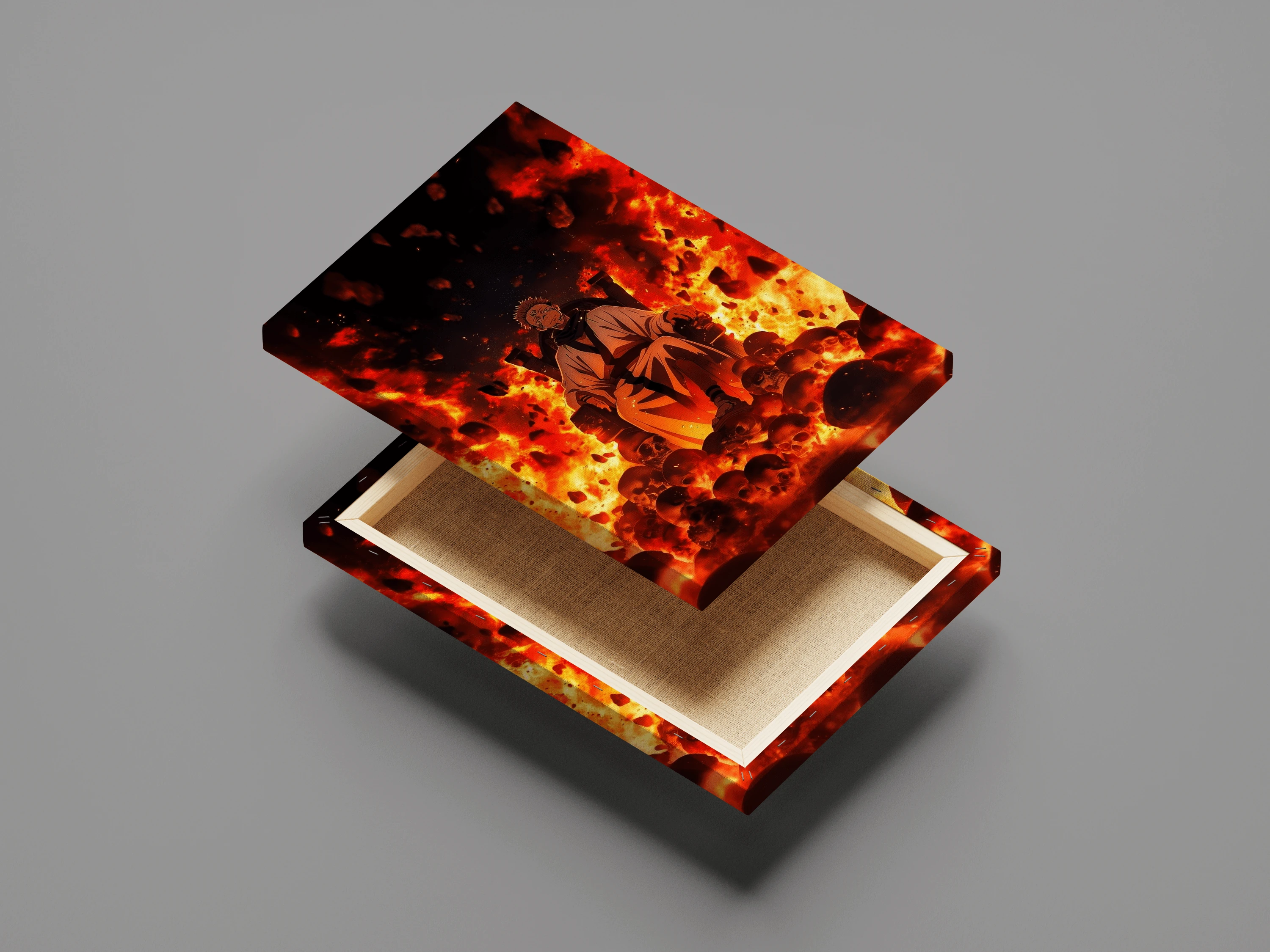 JUJUTSU KAISEN ITADORİ YUJİ KANVAS TABLO