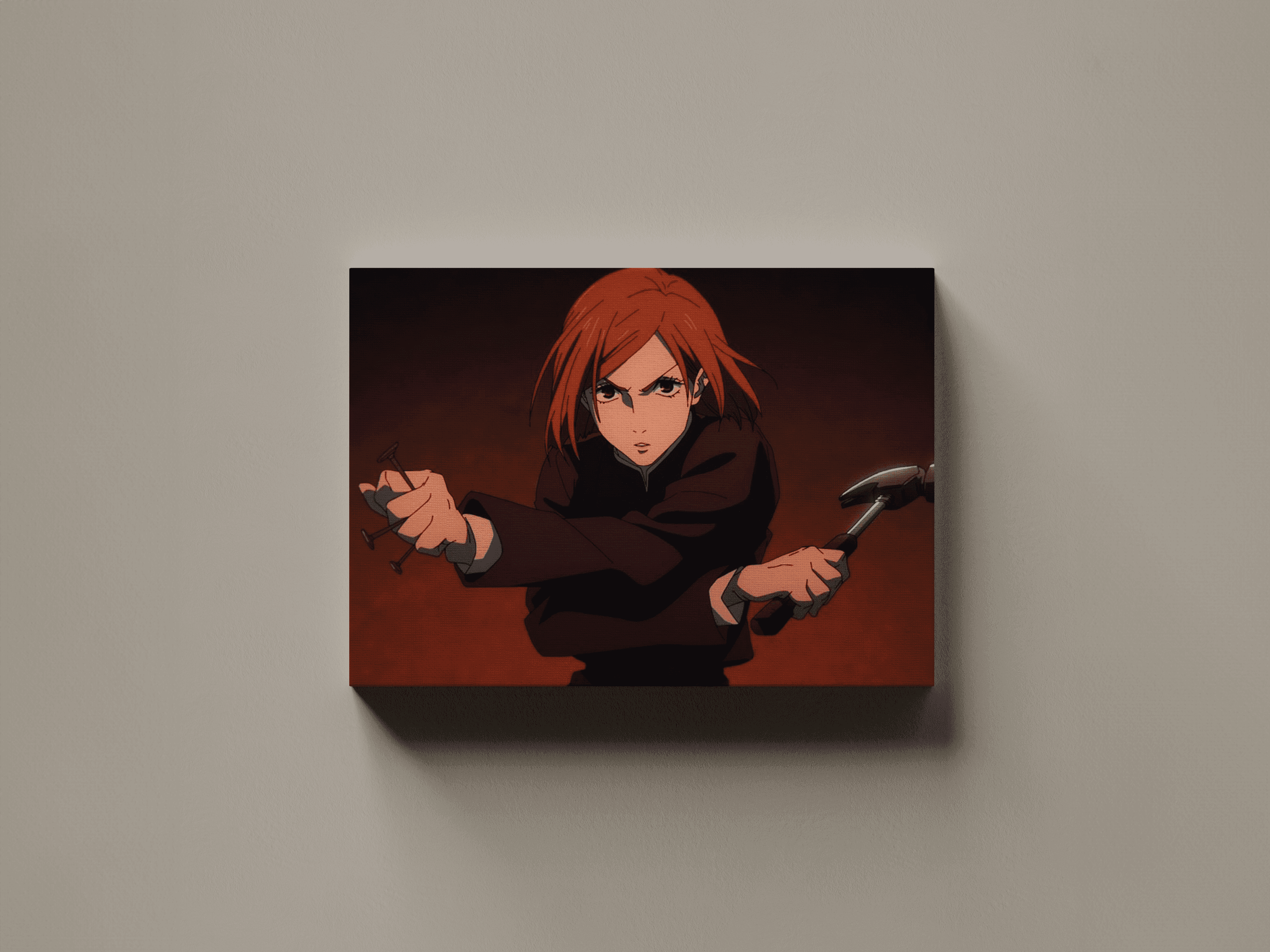 JUJUTSU KAISEN NOBARA KUGİSAKİ KANVAS TABLO