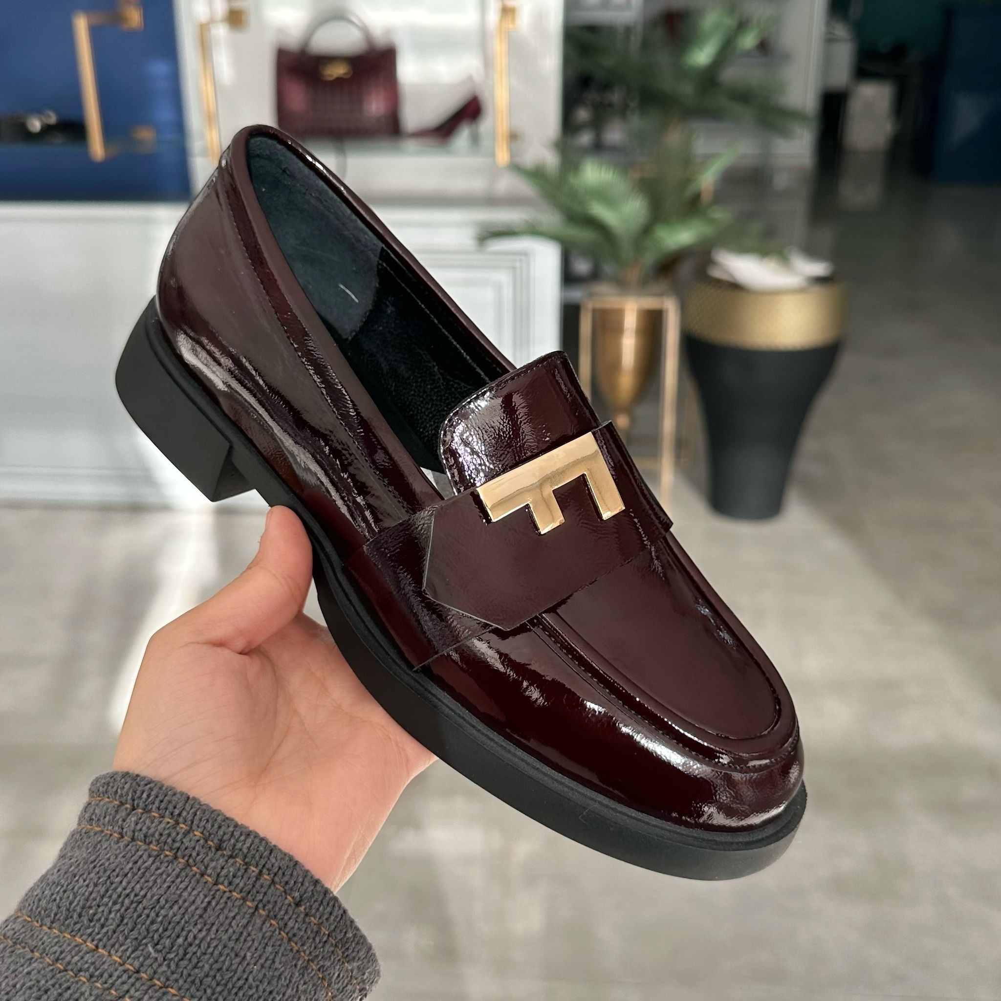Rugan Loafer  - Bordo