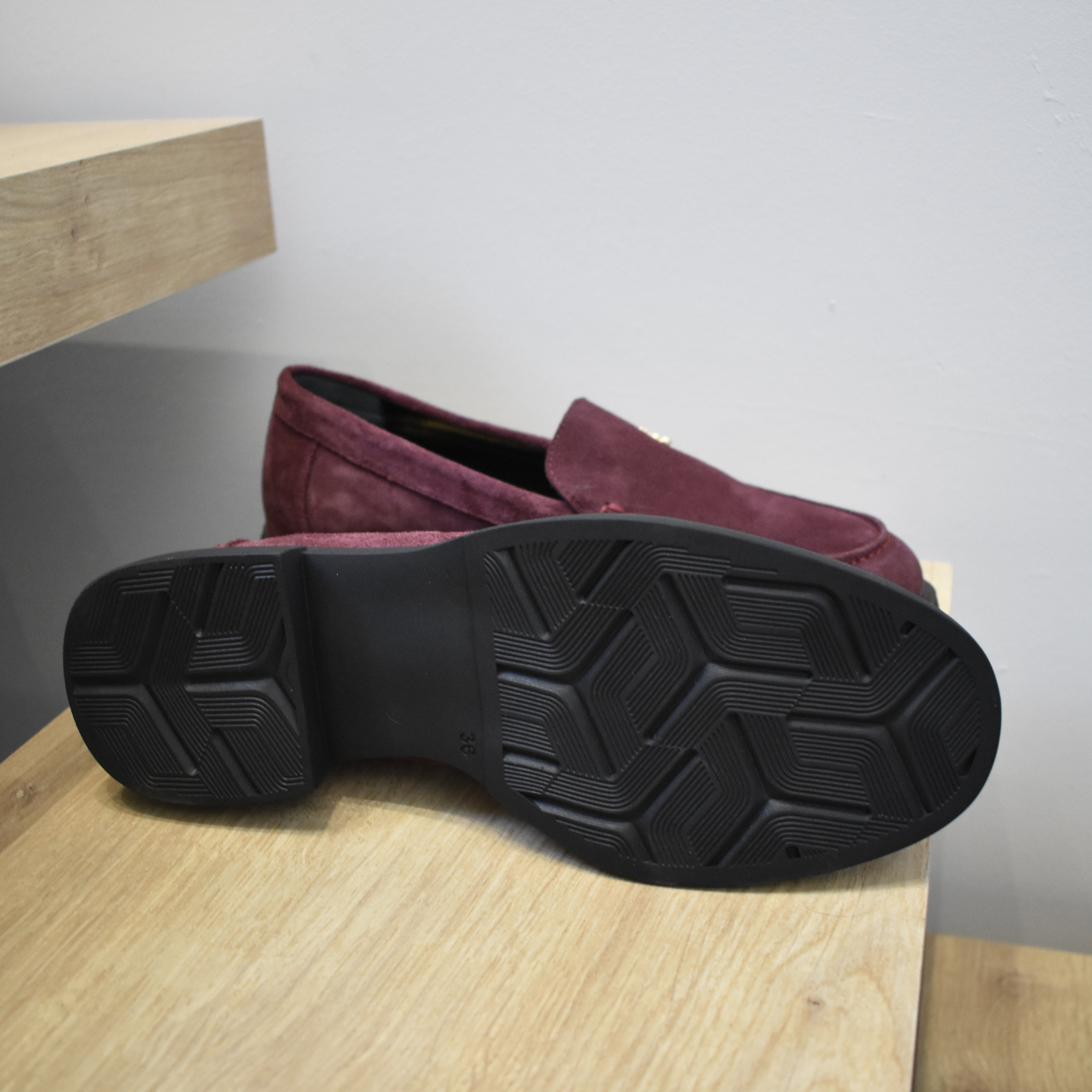 Süet Loafer