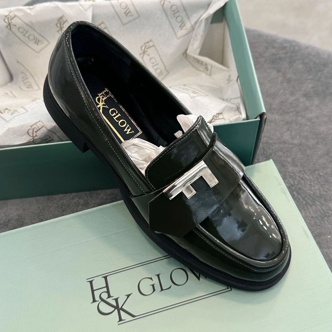 Rugan Loafer  - Yeşil