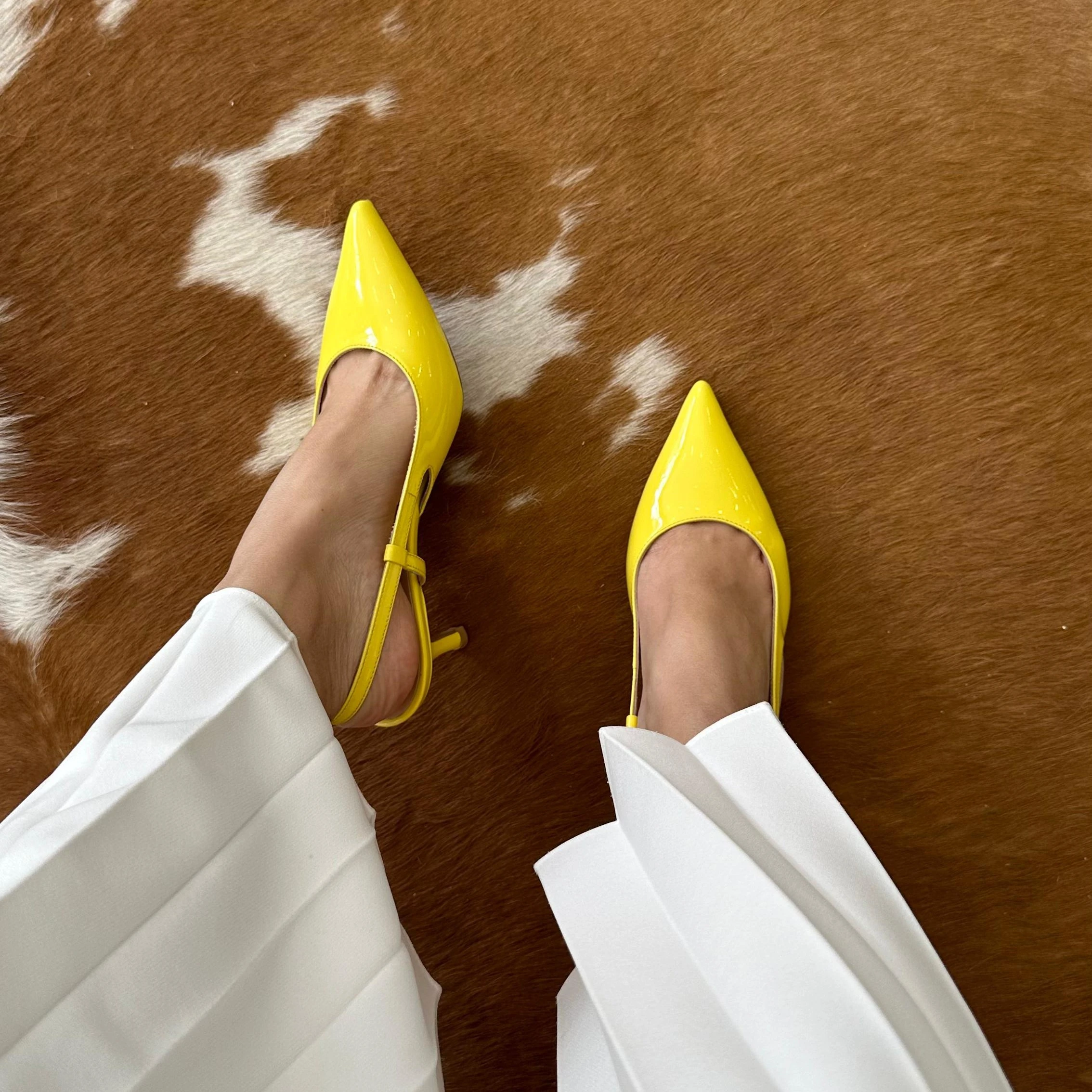 Renkli Rugan Deri Ayakkabı