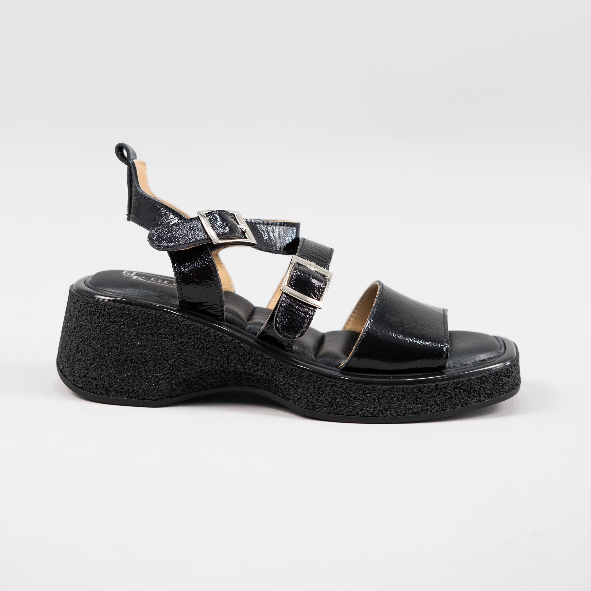 Bantlı Sandalet - Siyah
