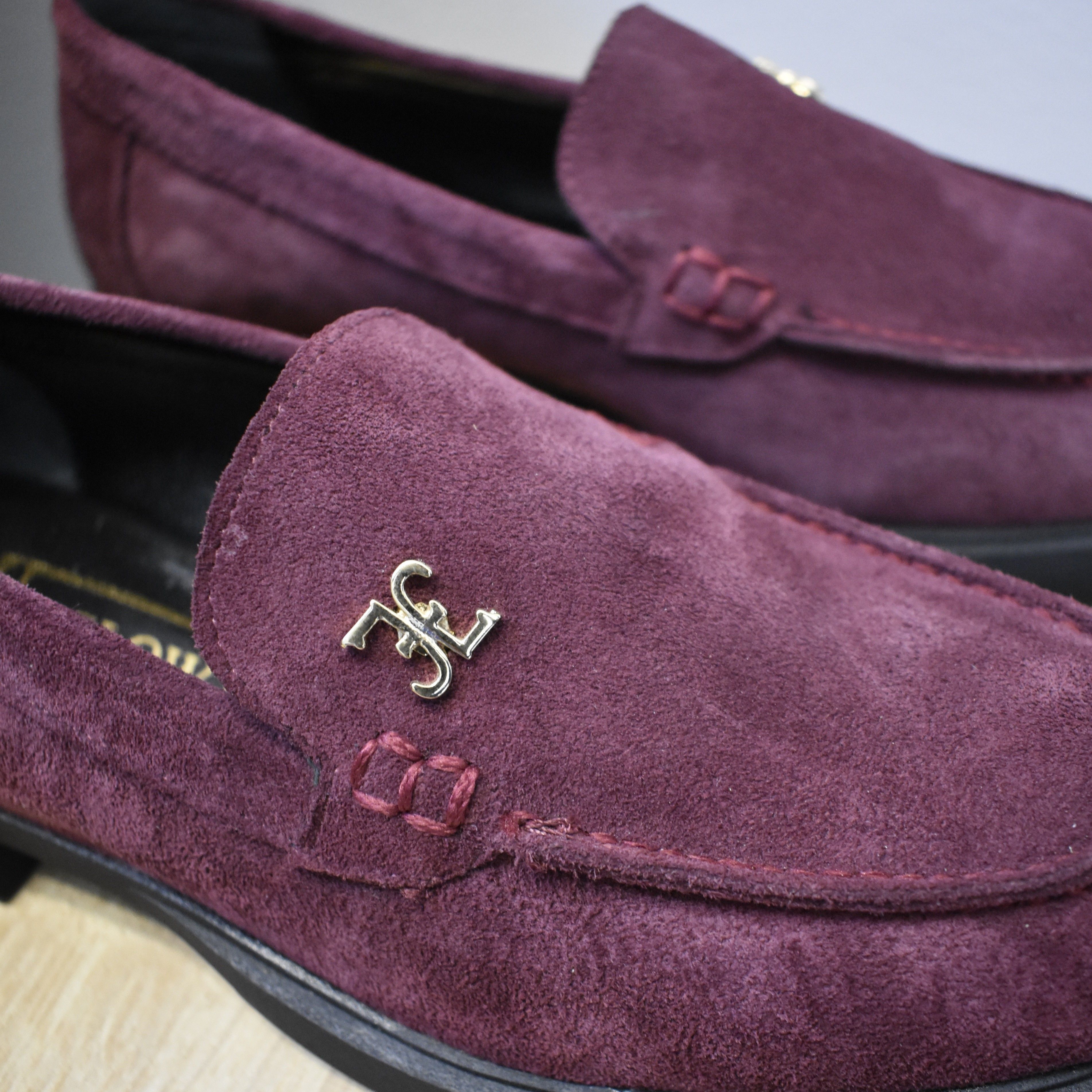 Süet Loafer