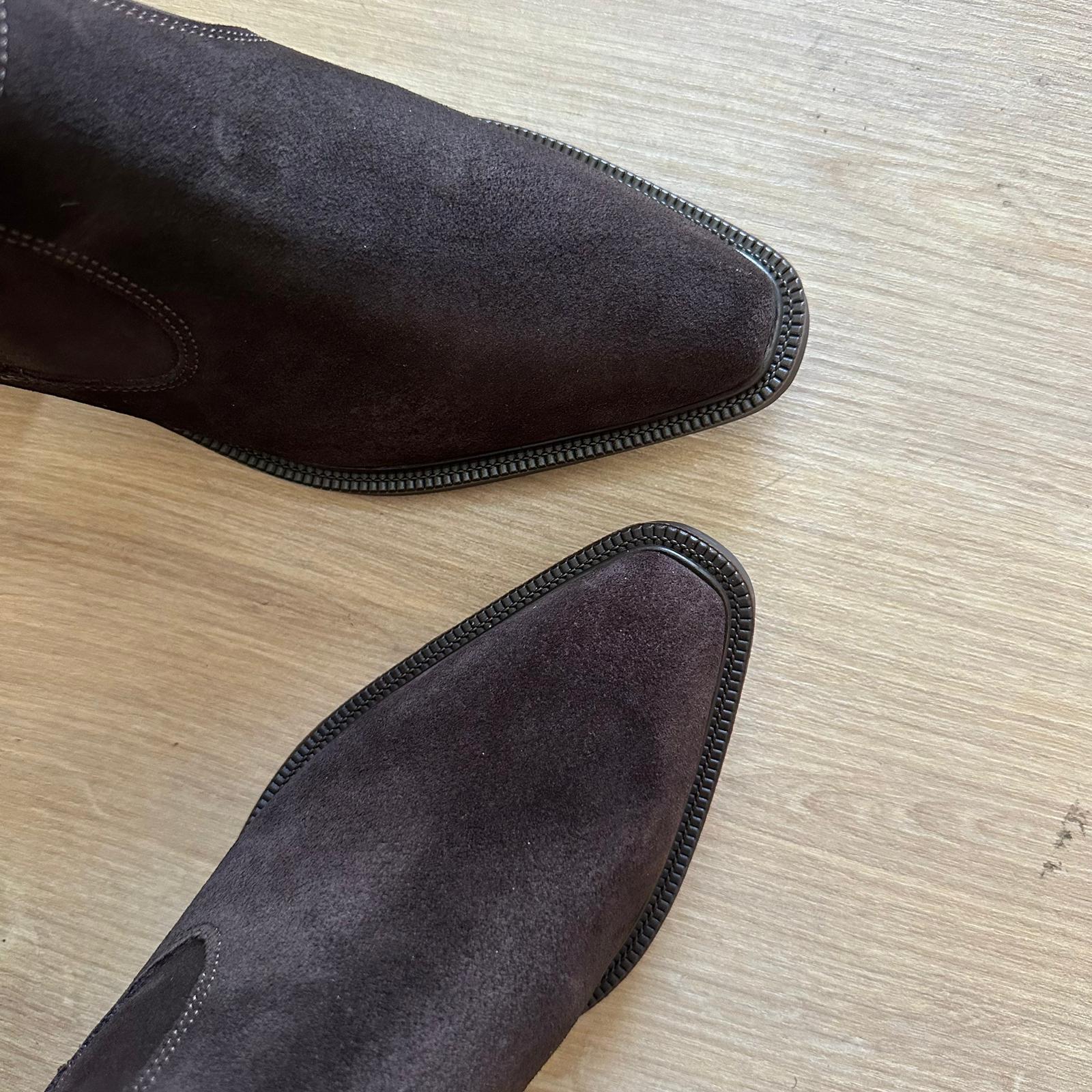 Kasıma Özel Seri - Hakiki Deri Kovboy Bot  - Acı Kahve