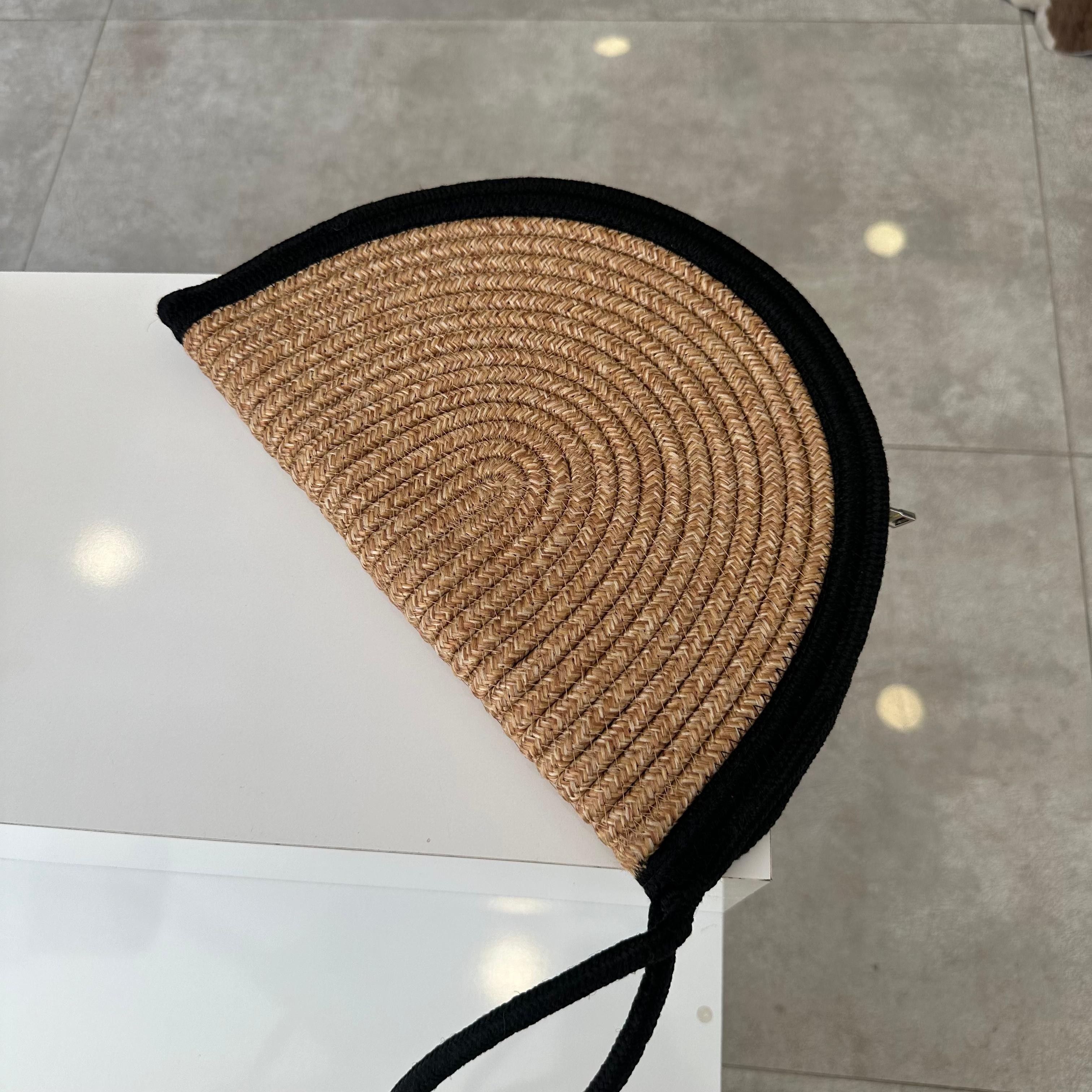 Clutch Çanta - Bej- SiYAH