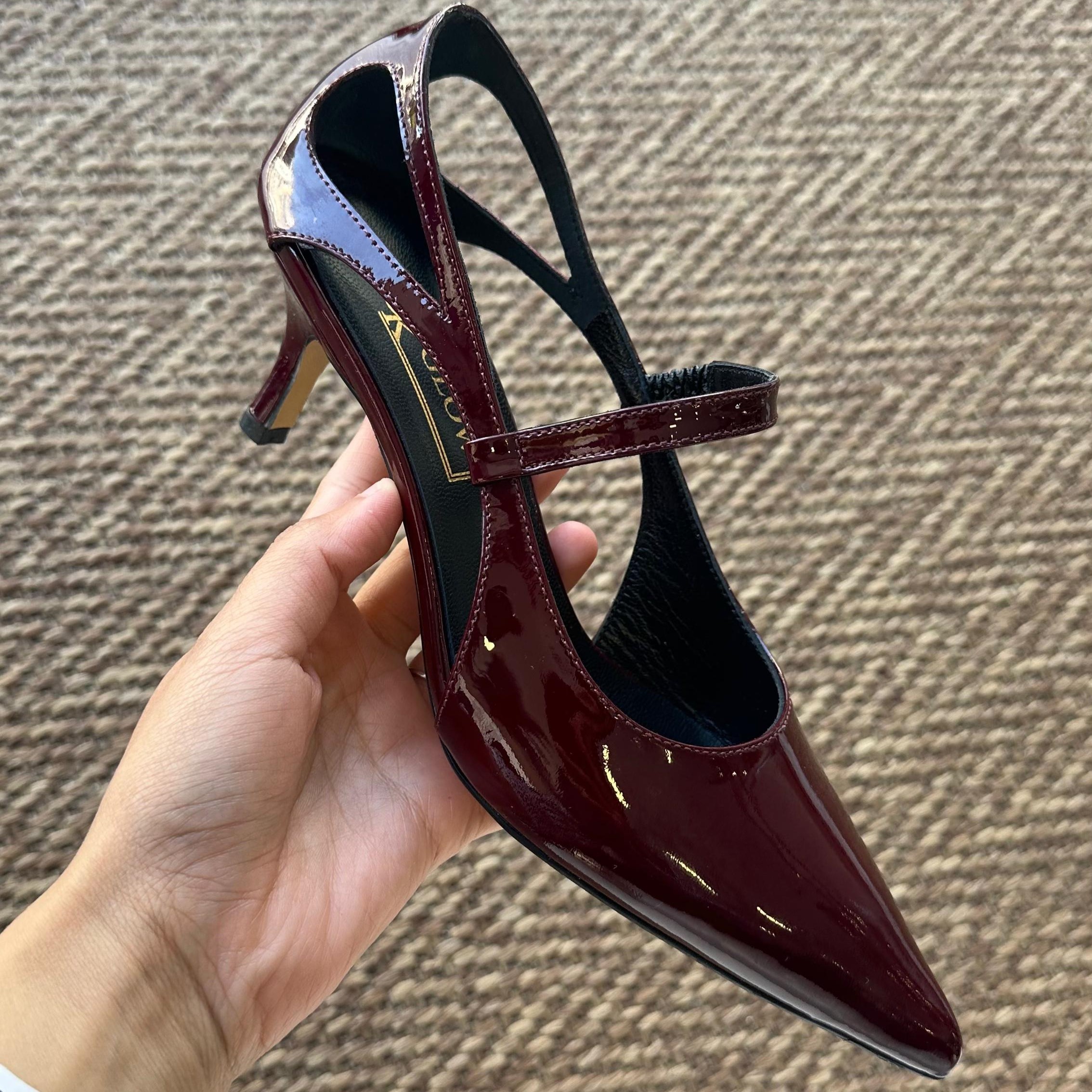 Bordo Rugan Stiletto