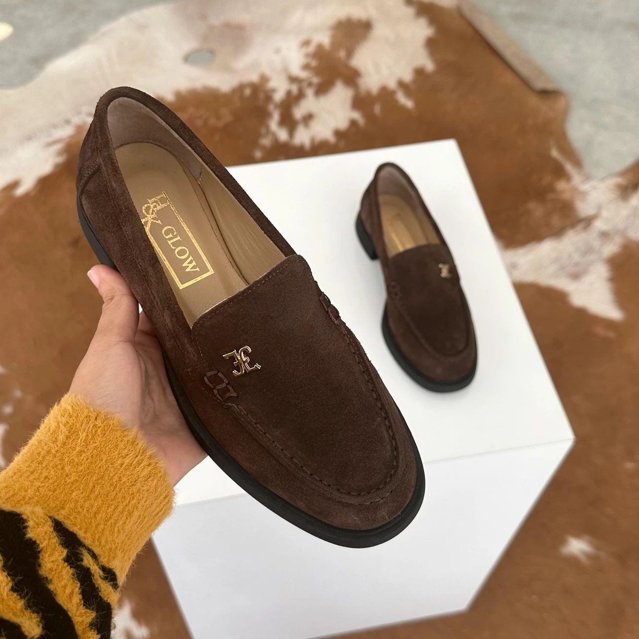 Süet Loafer - Acı Kahve