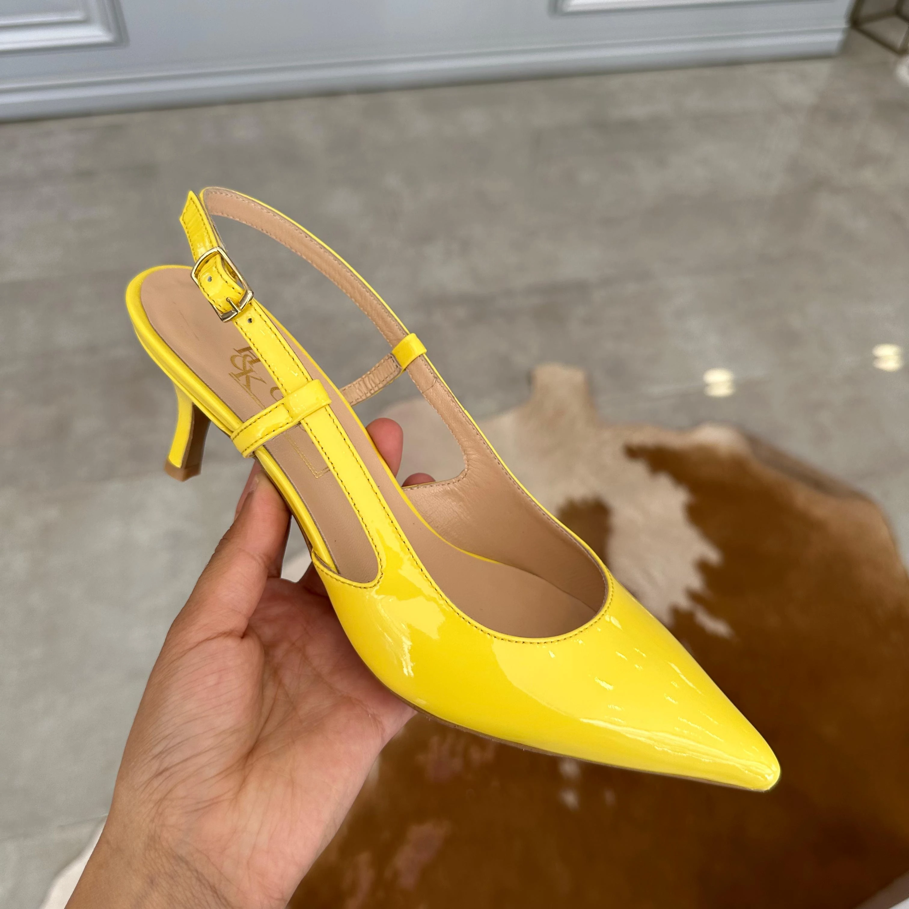 Renkli Rugan Deri Ayakkabı