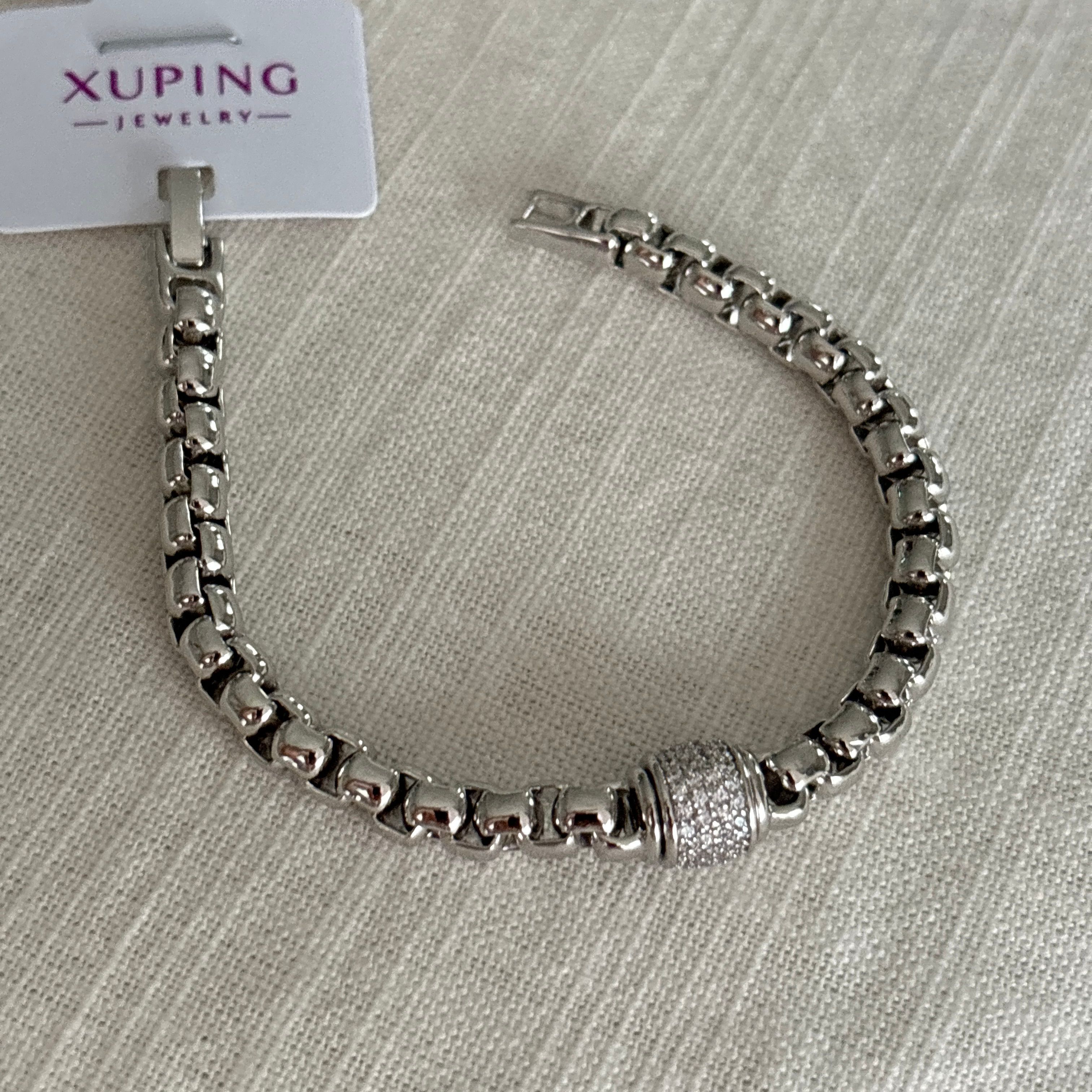 XUPING SİLİNDİR BİLEKLİK SILVER