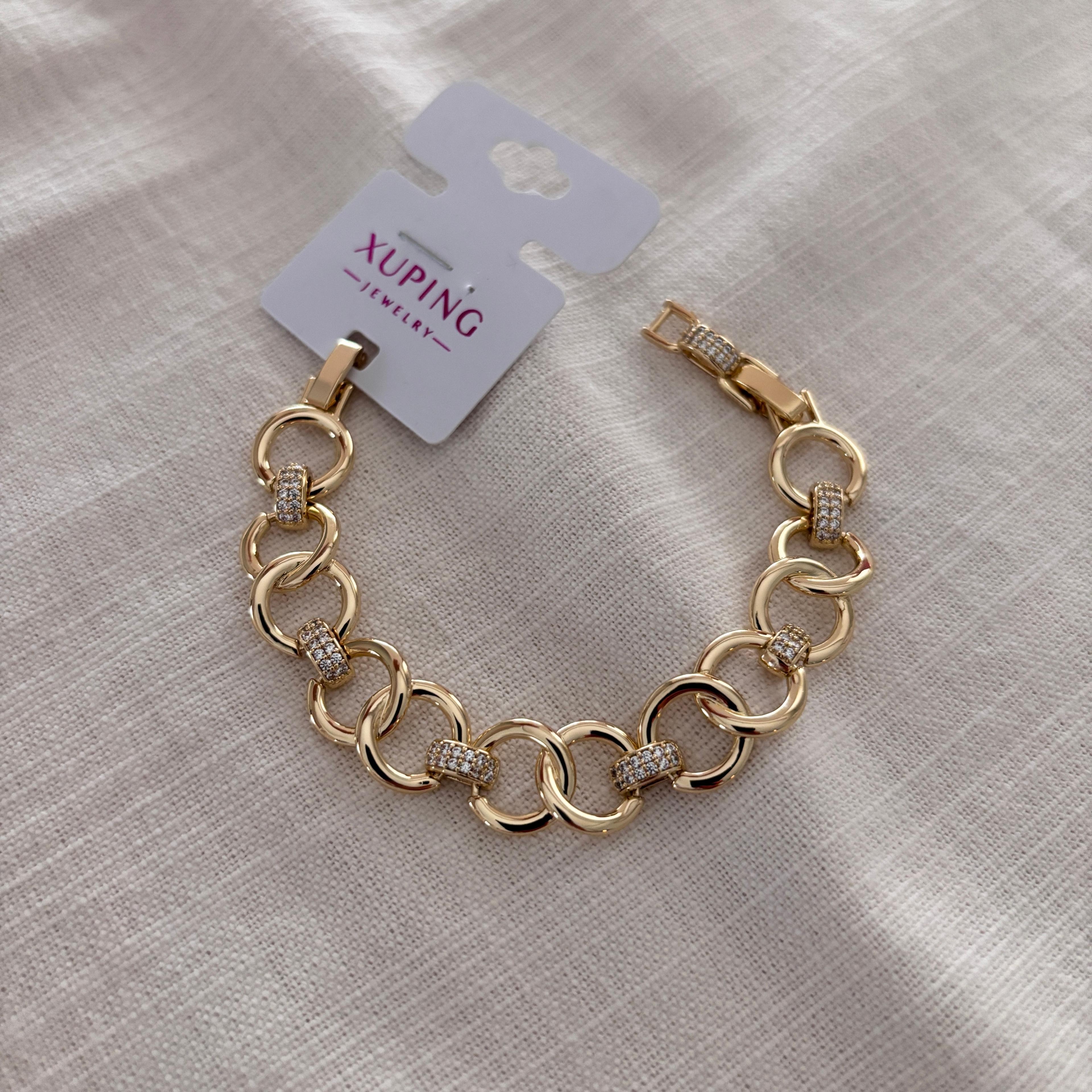 XUPING HALKA BİLEKLİK GOLD