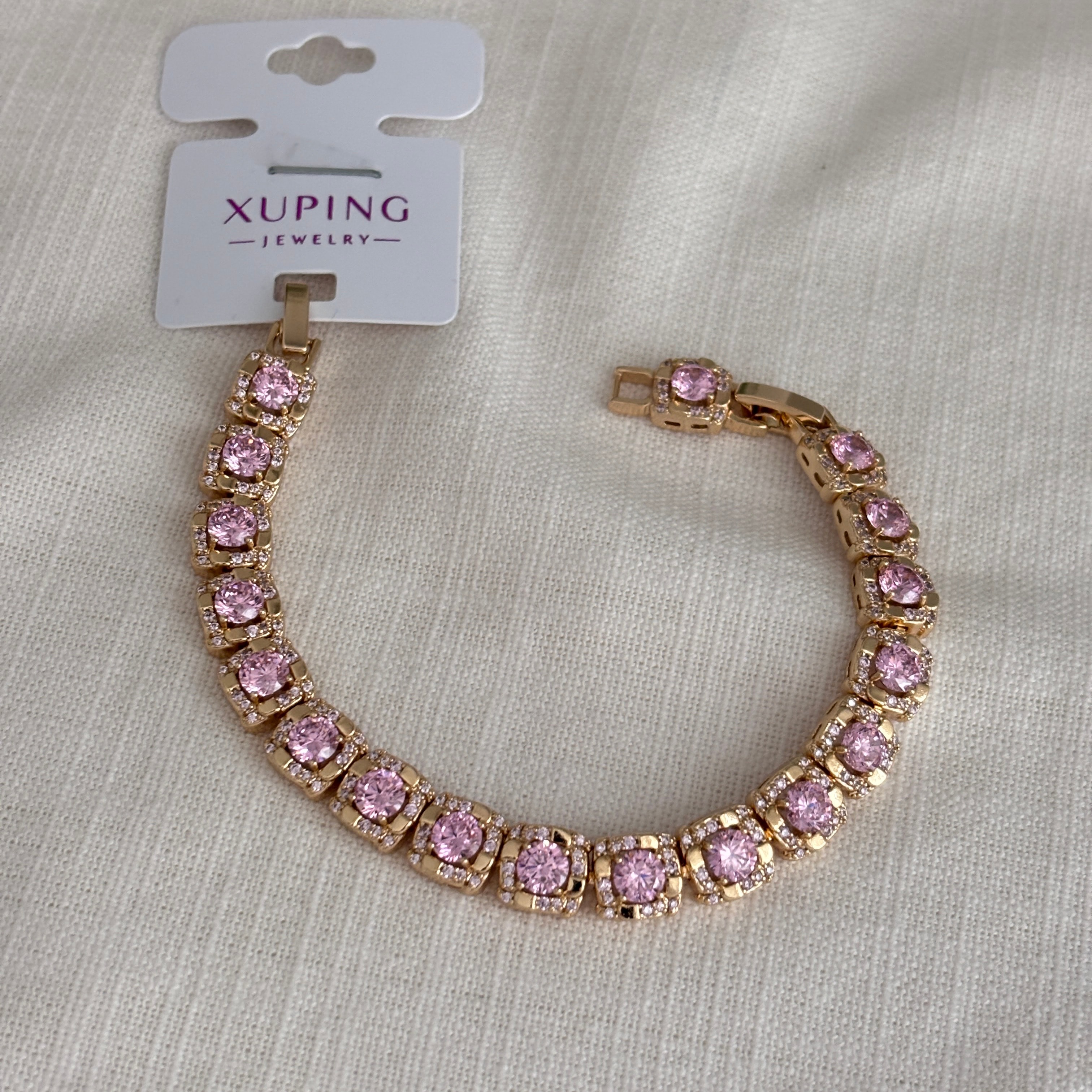 XUPING PEMBE BİLEKLİK