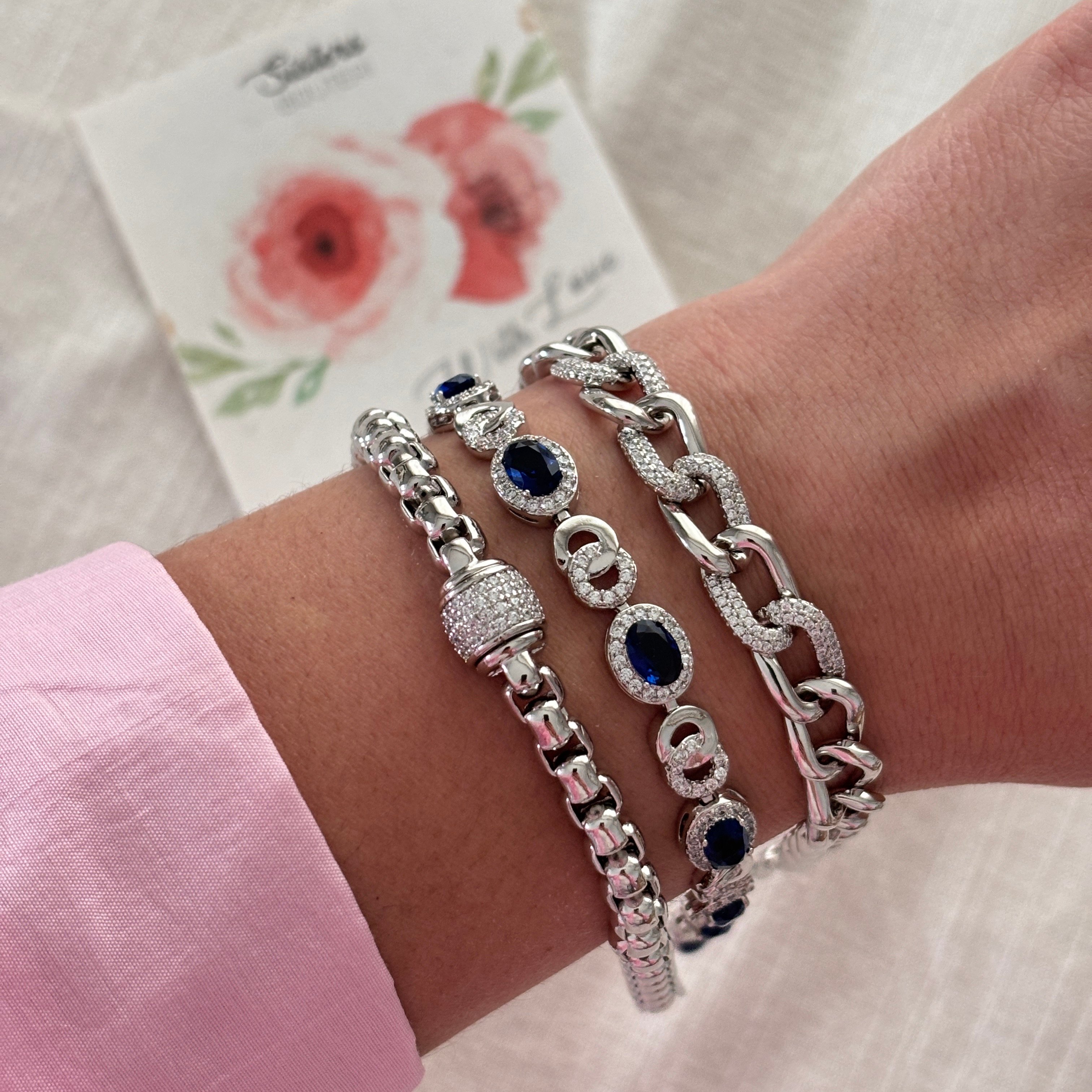 XUPING SİLİNDİR BİLEKLİK SILVER