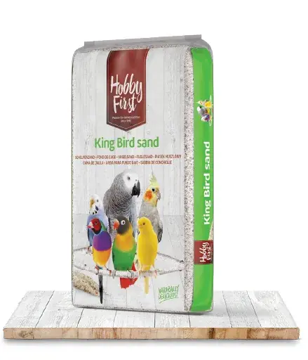 Hobby First King Natural Grit Kömürlü Anasonlu Kuş Kumu