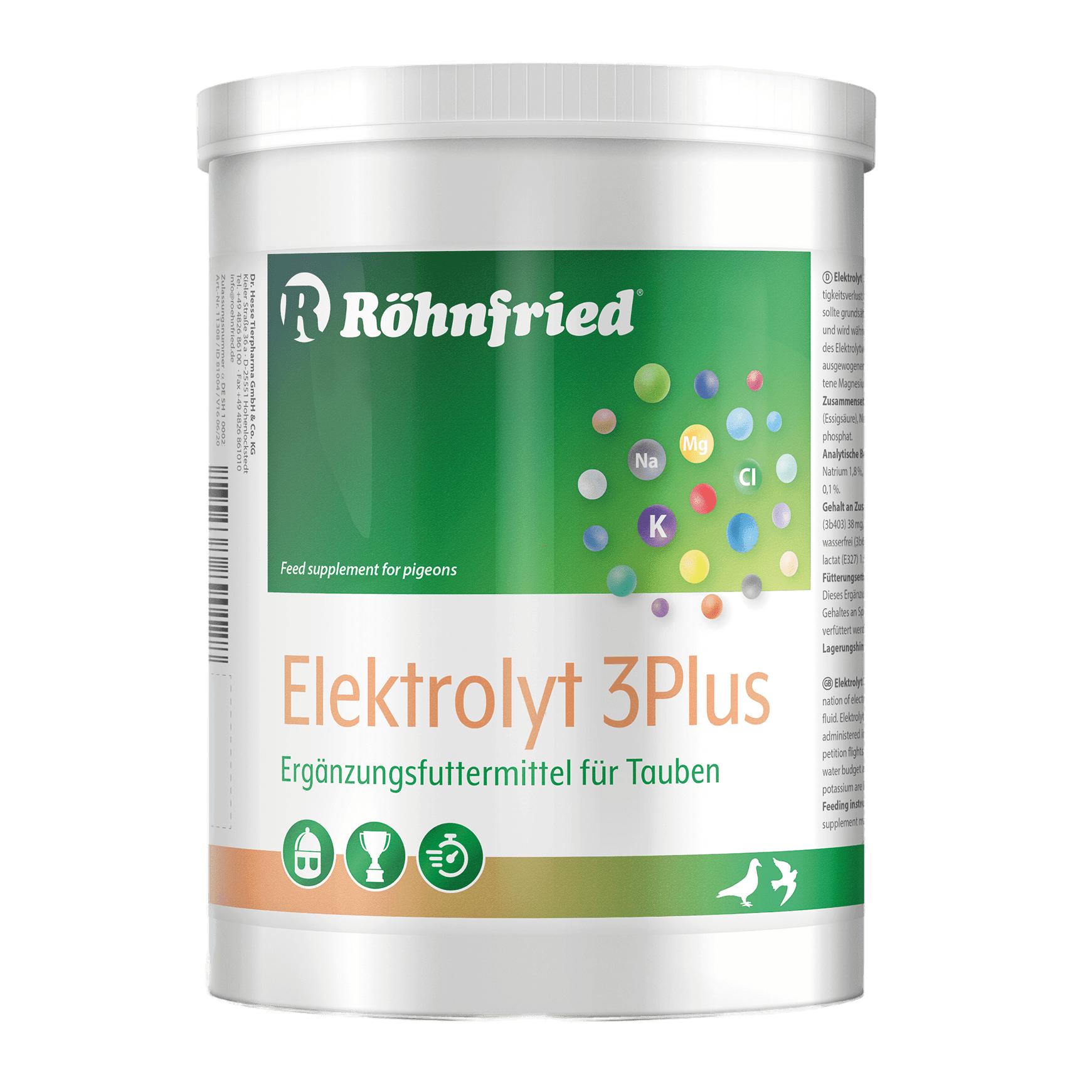 Röhnfried Elektrolyt 3Plus Kombine Elektrolit Karışımı