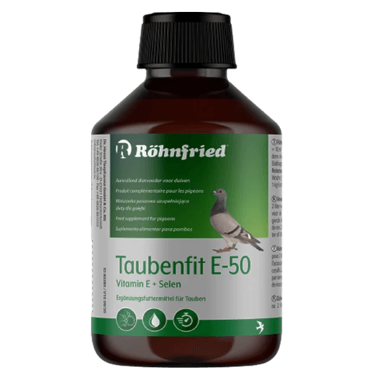 Röhnfried Taubenfit E-50 Selenyum Takviyesi Kafes Kuşu Üreme Vitamini