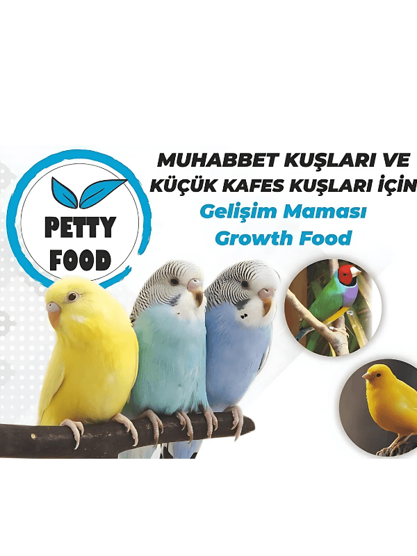 Petty Food Kafes Kuşları İçin Gelişim Maması