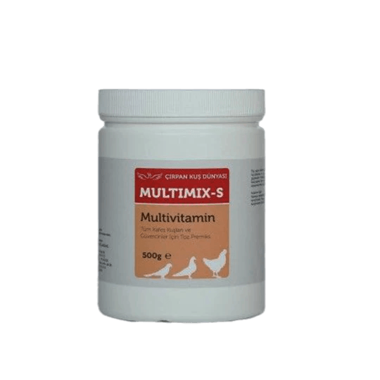 Multimix -S Multivitamin Erkek Ve Dişi Kuşlar İçin Üreme Arttırıcı
