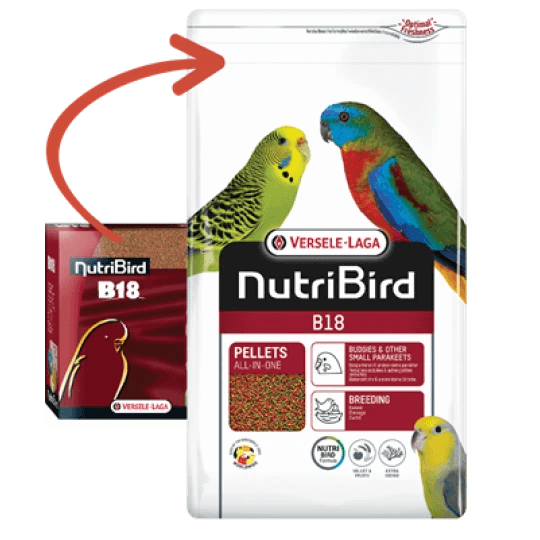 Versele Laga Nutribird B18 Muhabbet Kuşu ve Paraket Pelet Yem