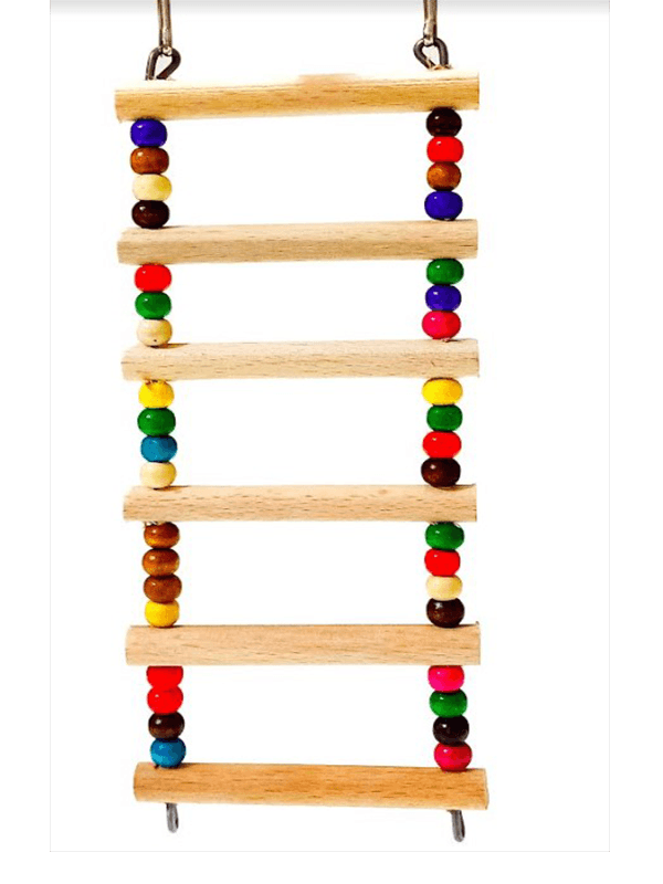 Boncuklu Düz Merdiven Kuş Oyuncağı (2044)