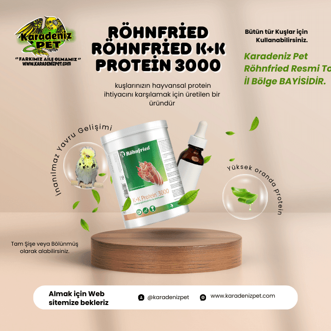 Röhnfried K+K Protein 3000 Hayvansal Protein Katkısı