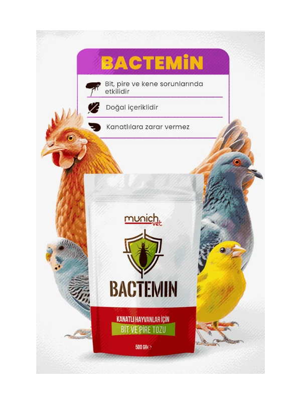 Munich Vet Bactemin Bit Pire Tozu