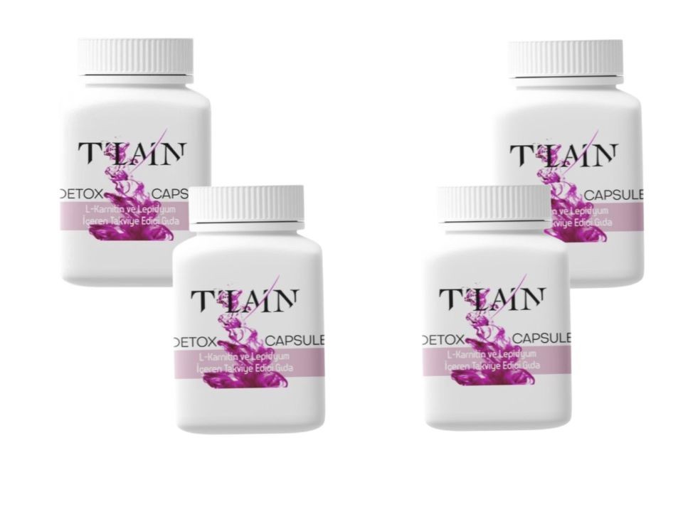 4 Stk T'lain Detox Kapsül