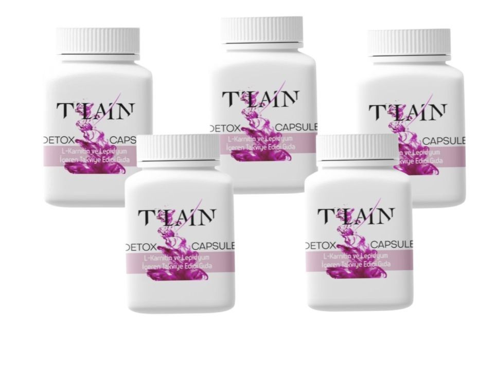 5 Stk T'lain Detox Kapsül