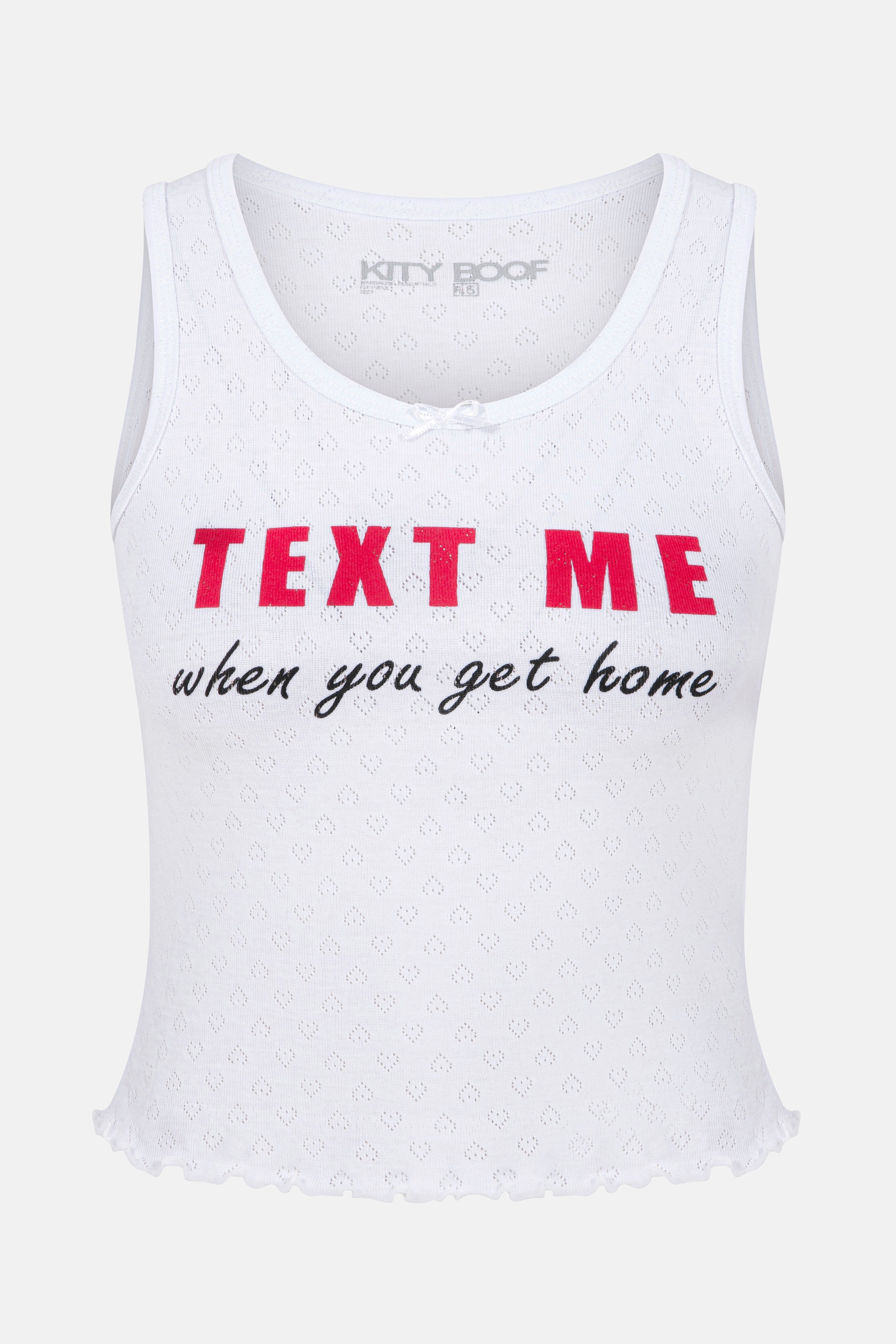 Text Me Halter Body