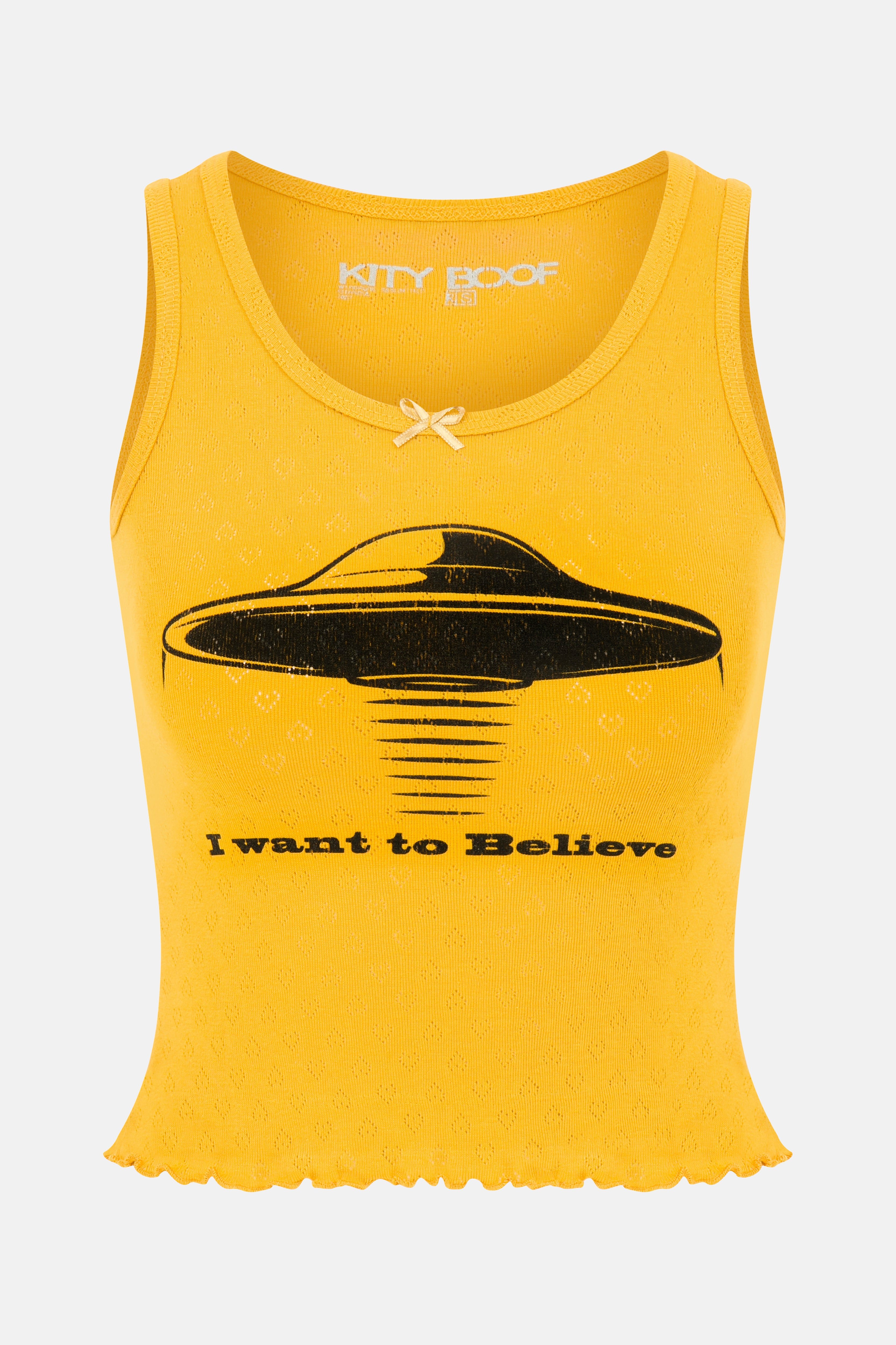 I Want To Believe Halter Body