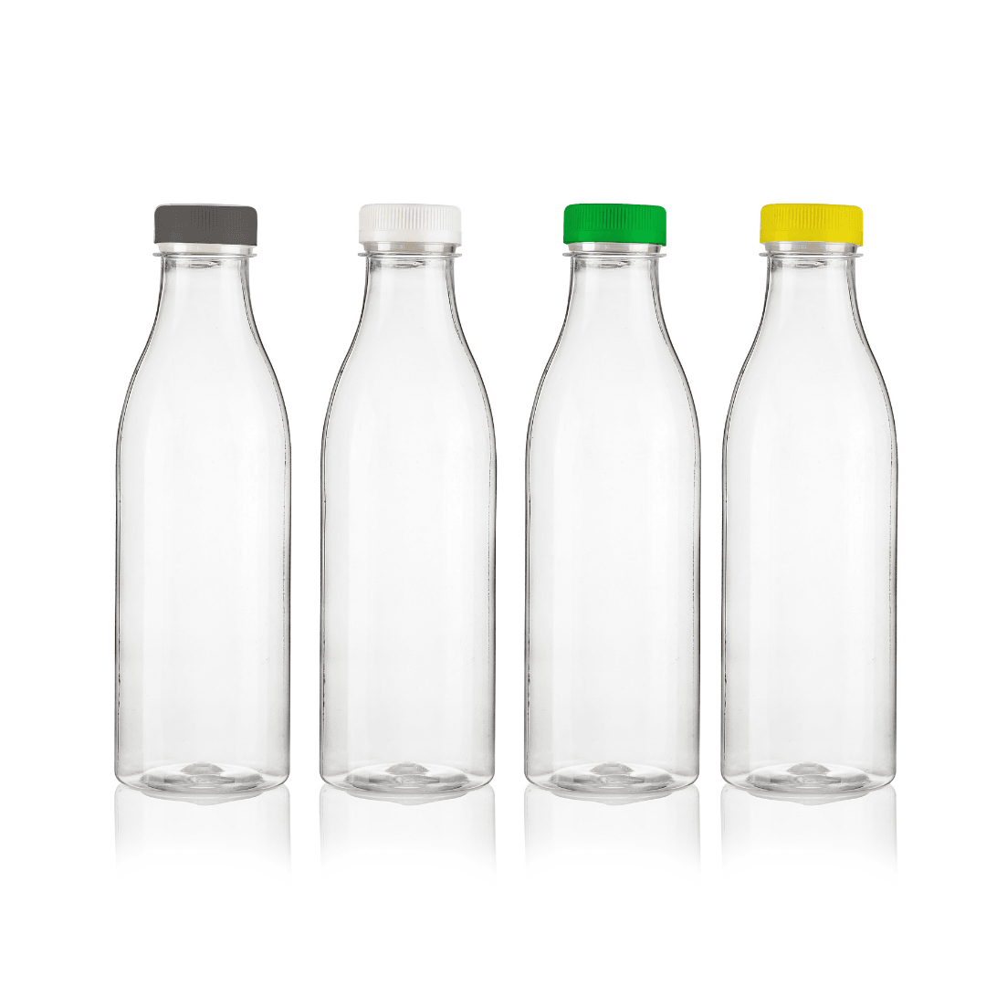 700ml Pet Yuvarlak Şişe ve Kapak (Paletli)