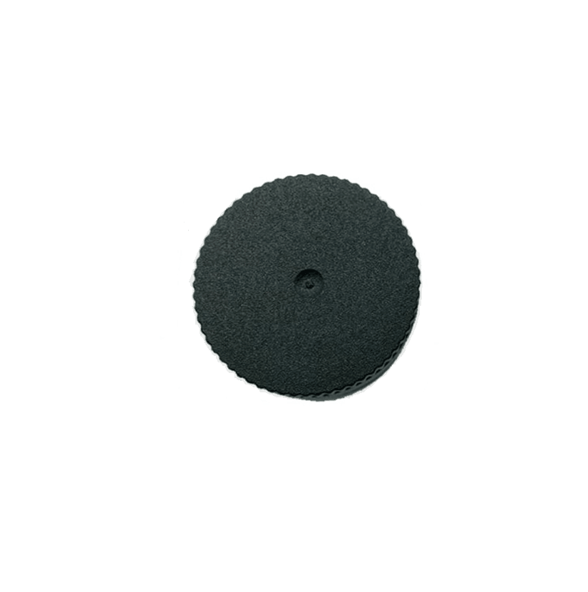 31,5mm Düz Siyah Kapak (Cam Şişeye Uygun)