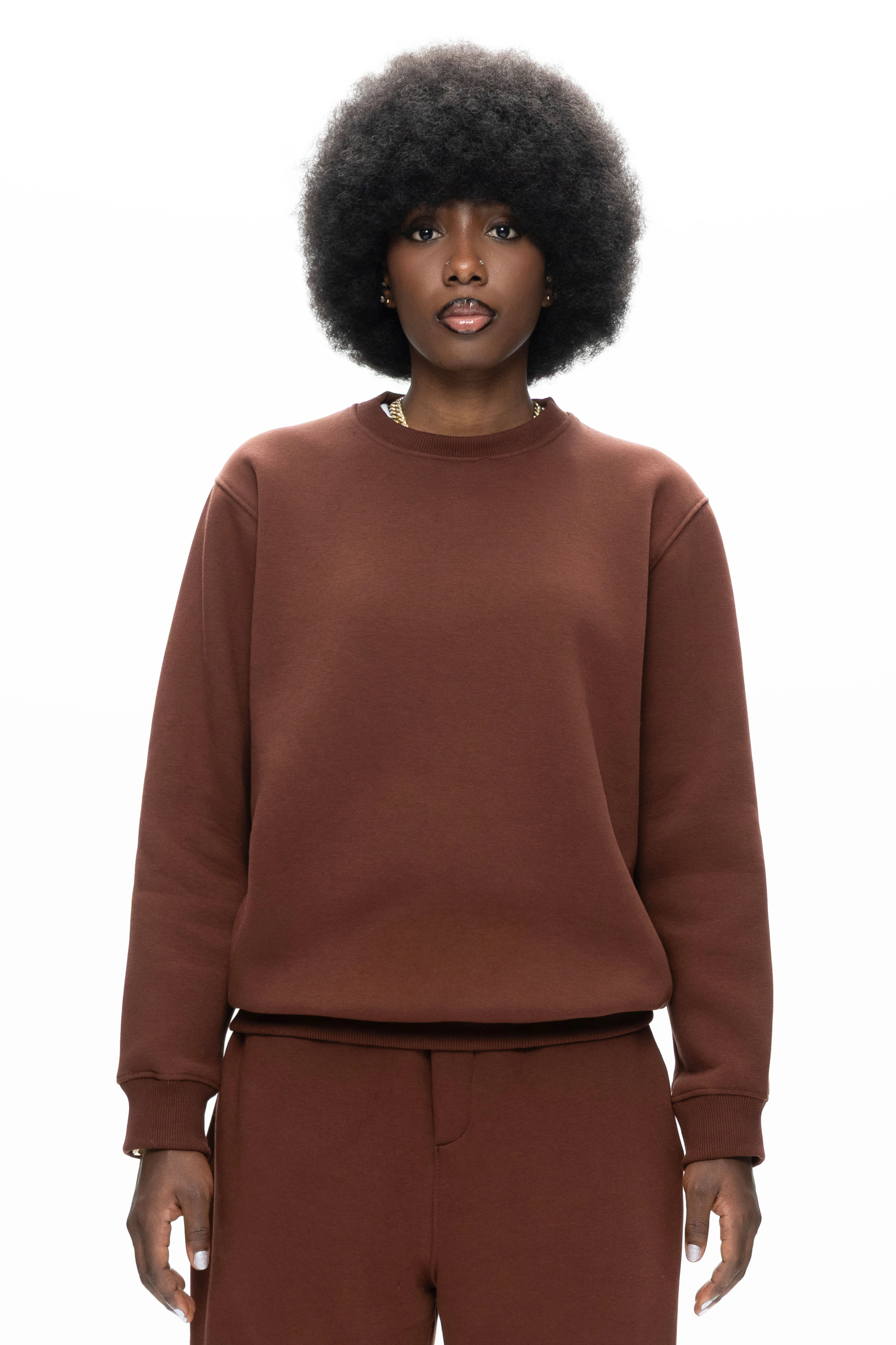 Urban Move Sweatshirt Unisex - ÇİKOLATA