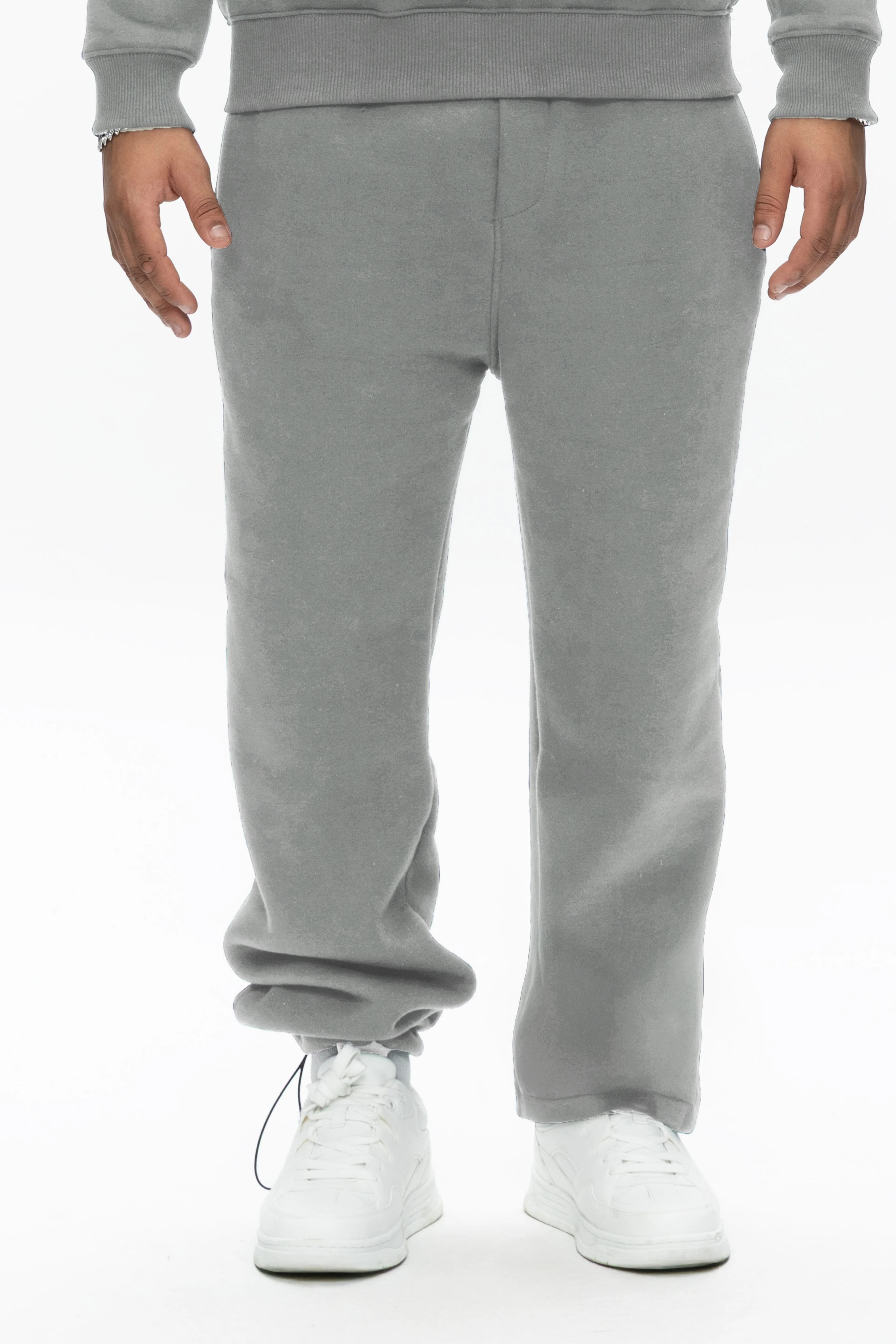 Urban Move Ayarlanabilir Paça Oversize Eşofman Altı Unisex - FÜME