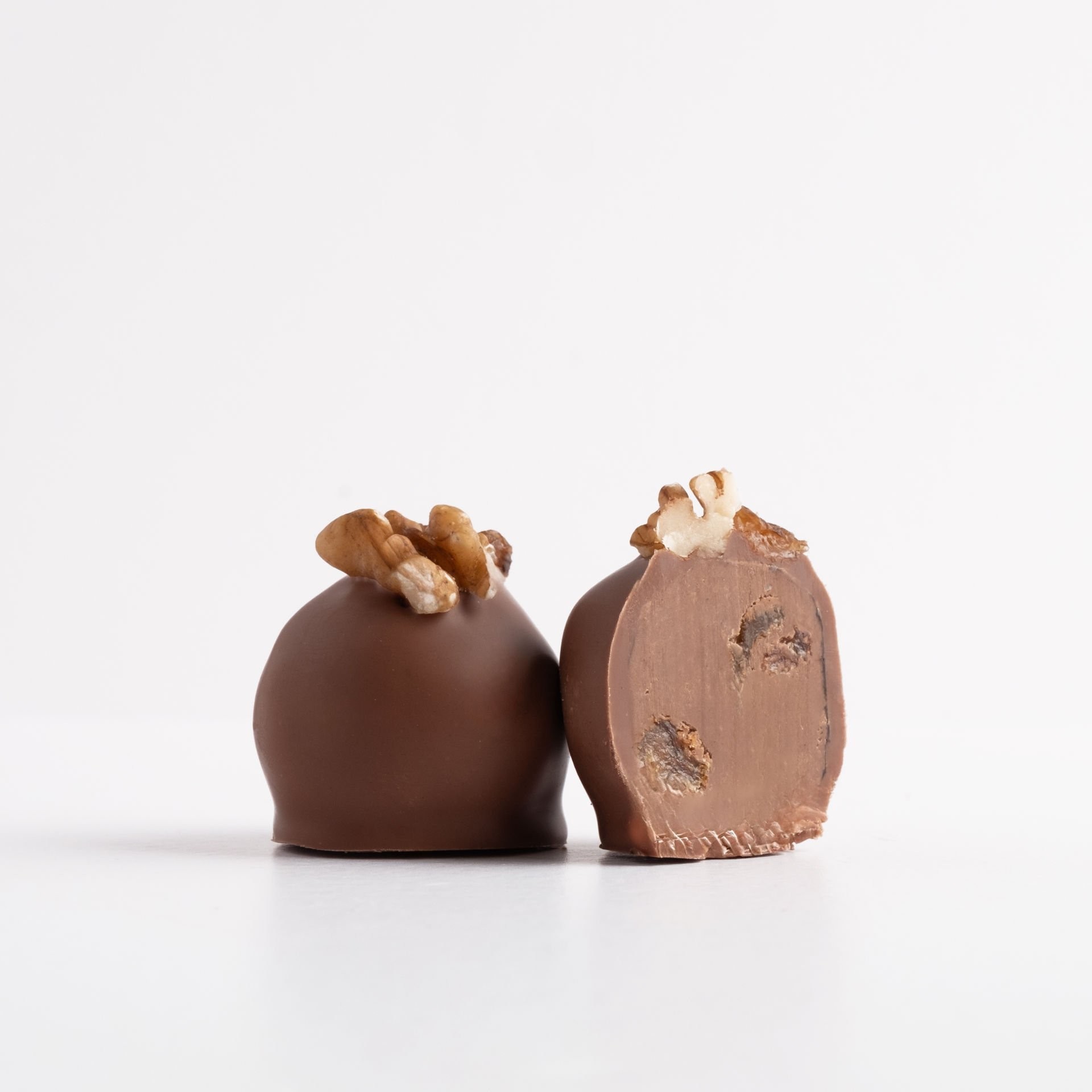 Milk Walnut and Grape Filled Truffle Small