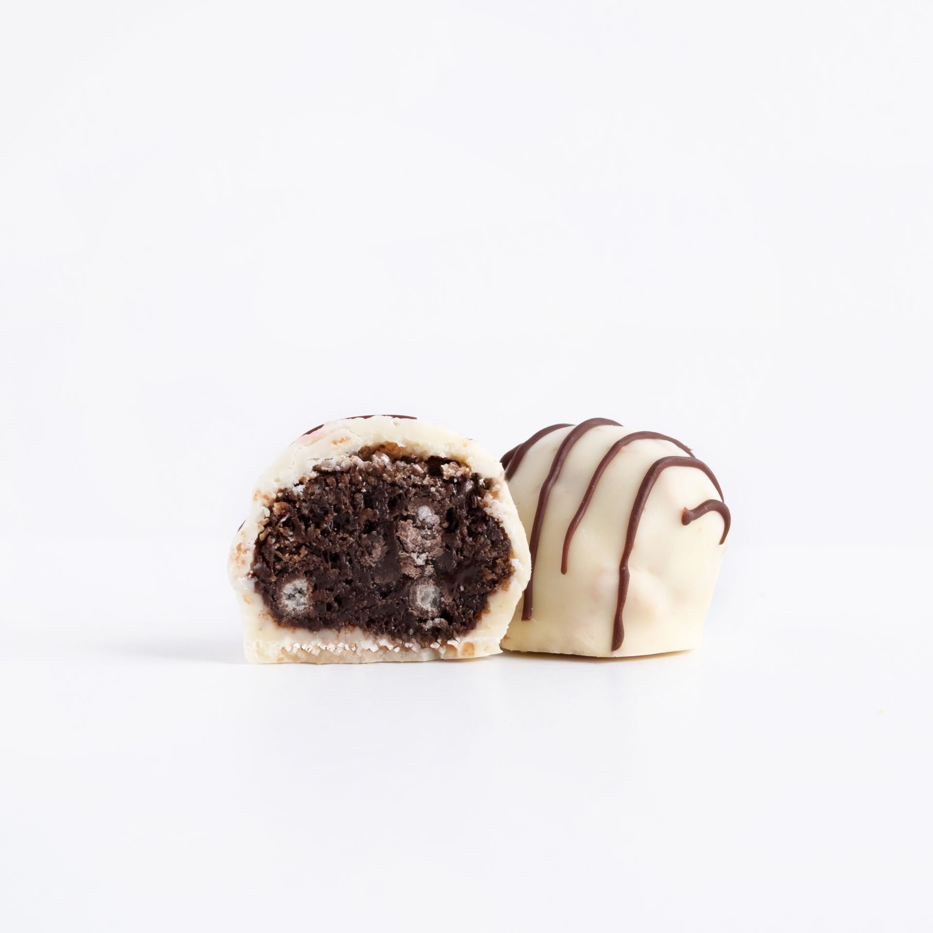 Belgian Biscuit Truffle with Rice Crisps