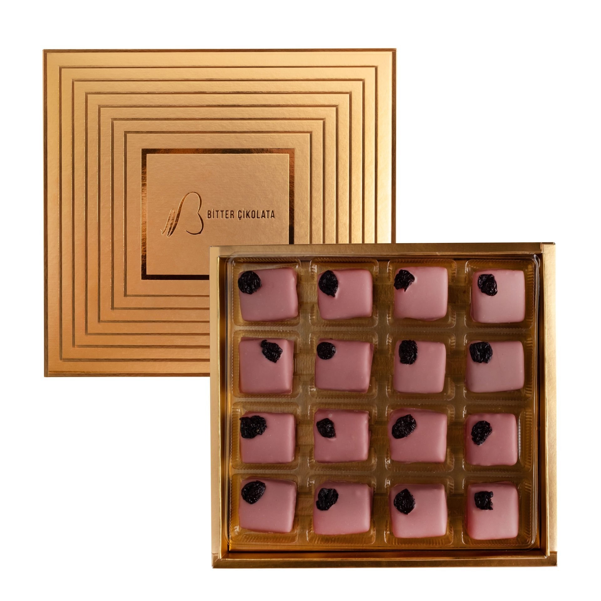 Cherry Square Truffle Large