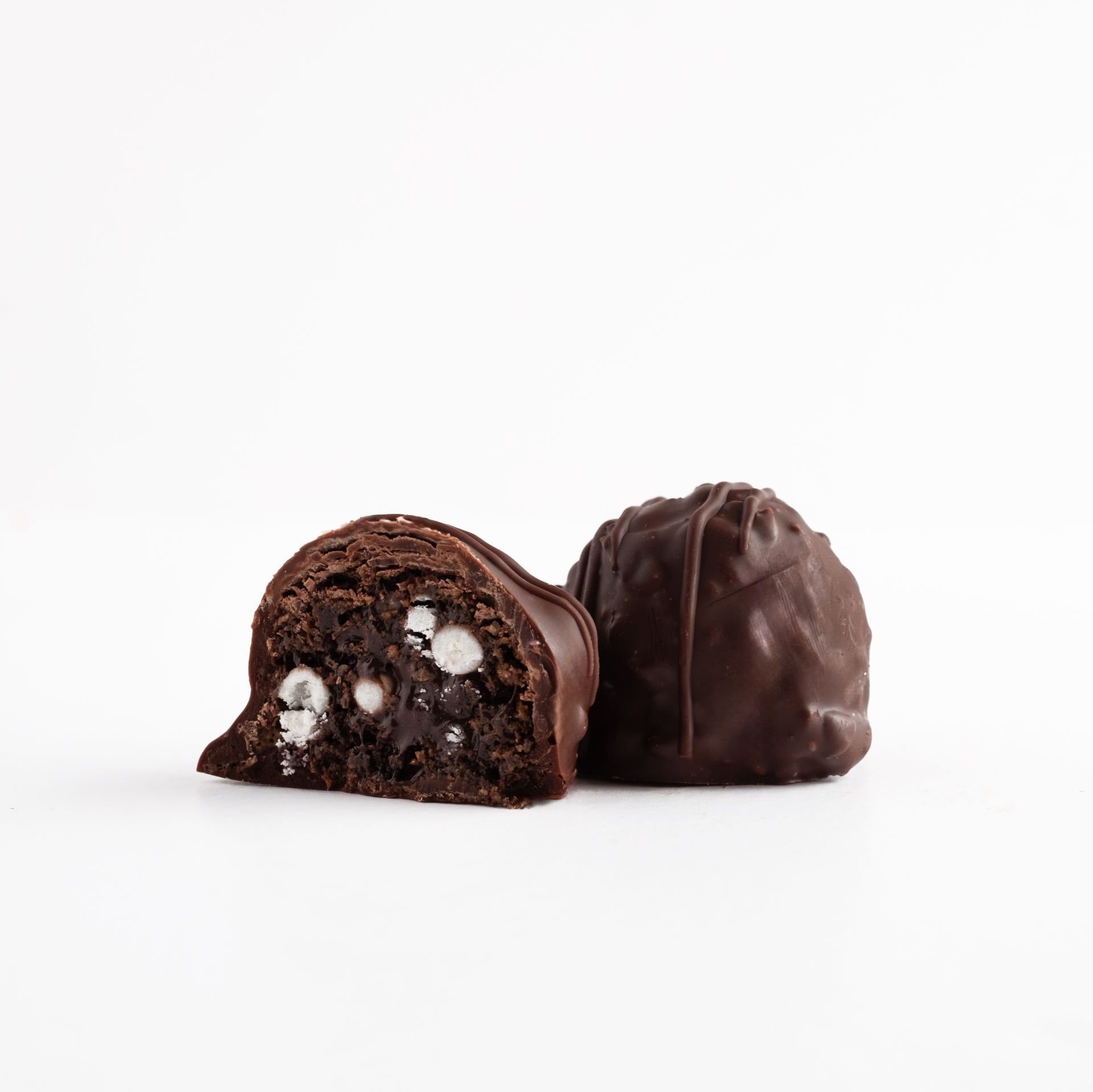 Liquid Bitter Truffle with Rice Crisps Small