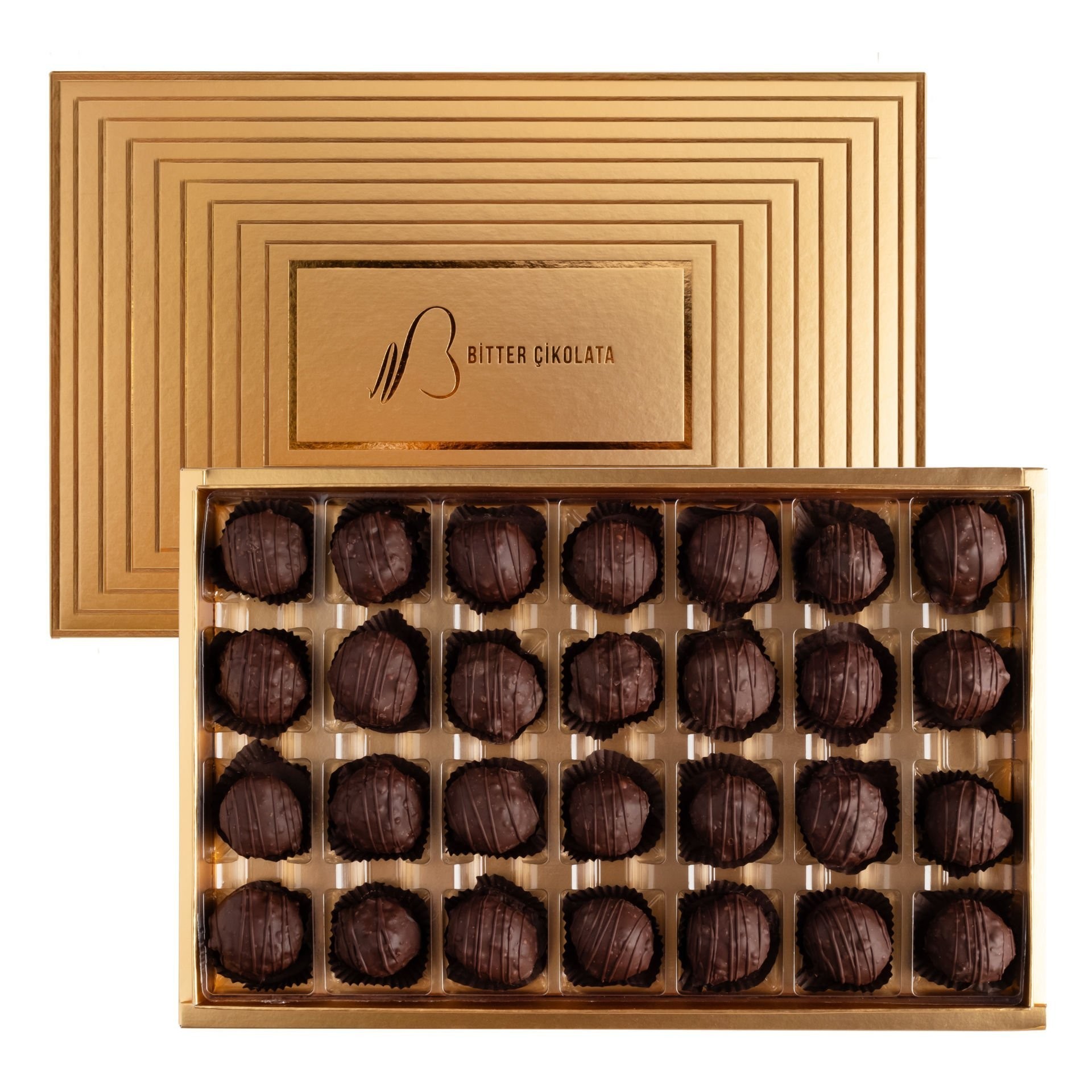Bitter Rice Crispy Fluid Truffle Large