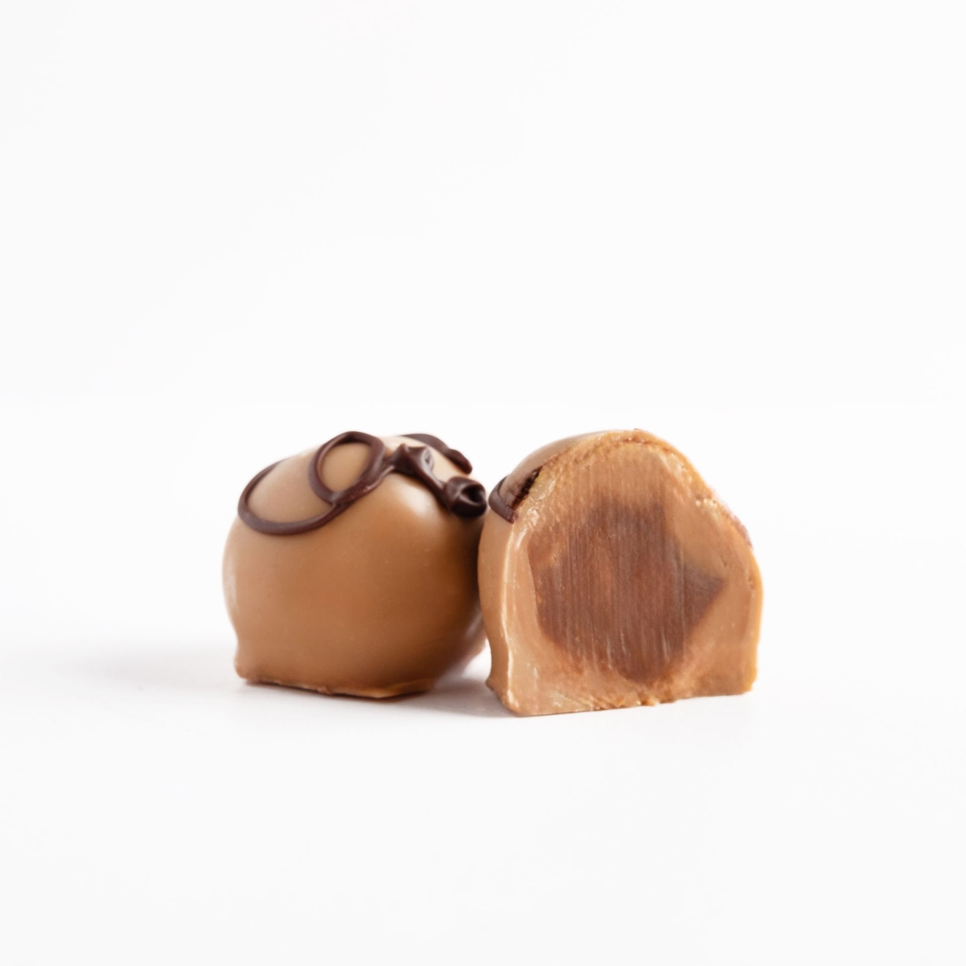 Caramel Filled Fluid Truffle Large
