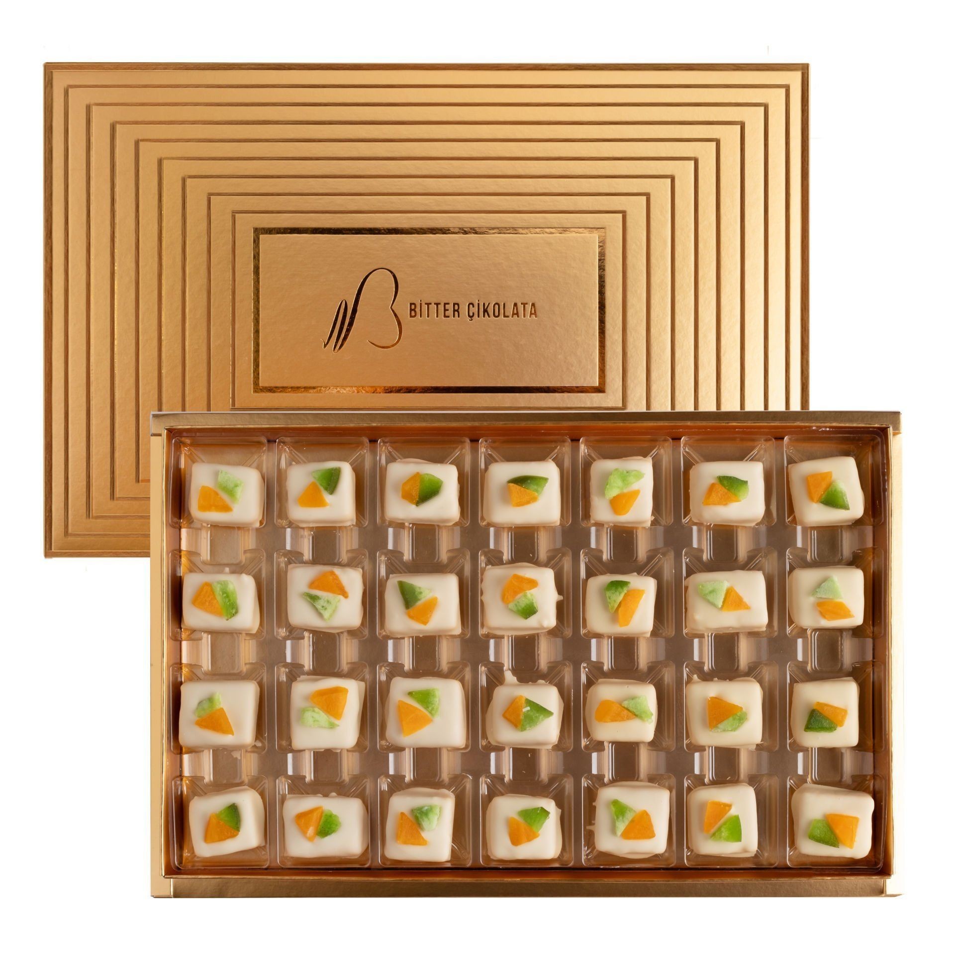 White Chocolate Mango Truffle Medium