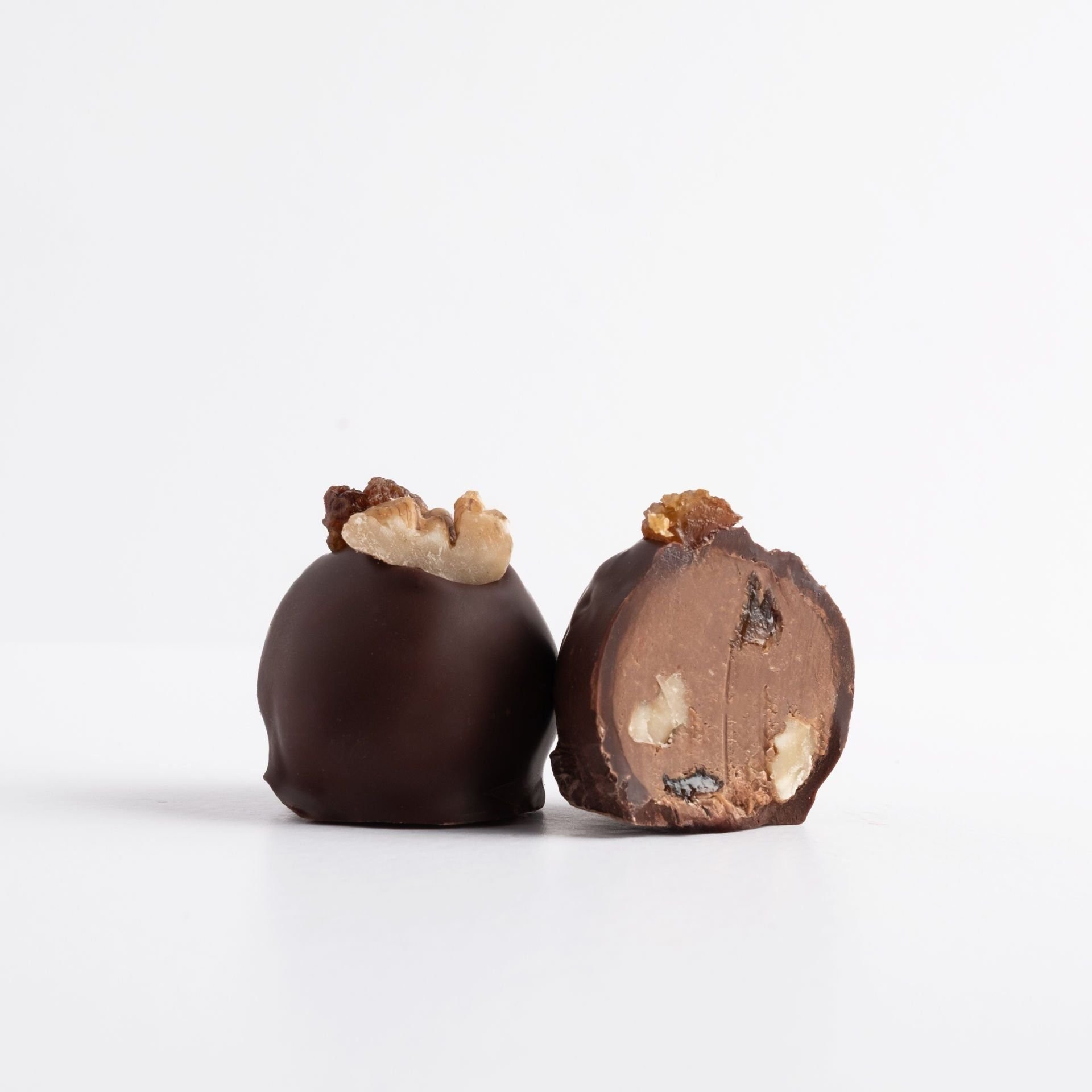 Bitter Walnut and Grape Filled Truffle Large