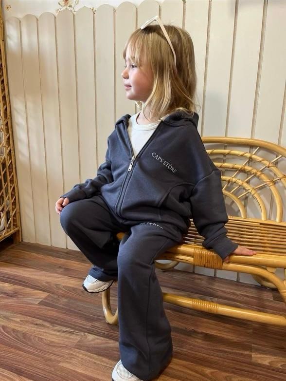 Fermuarlı Kapüşonlu Unisex Eşofman Takımı