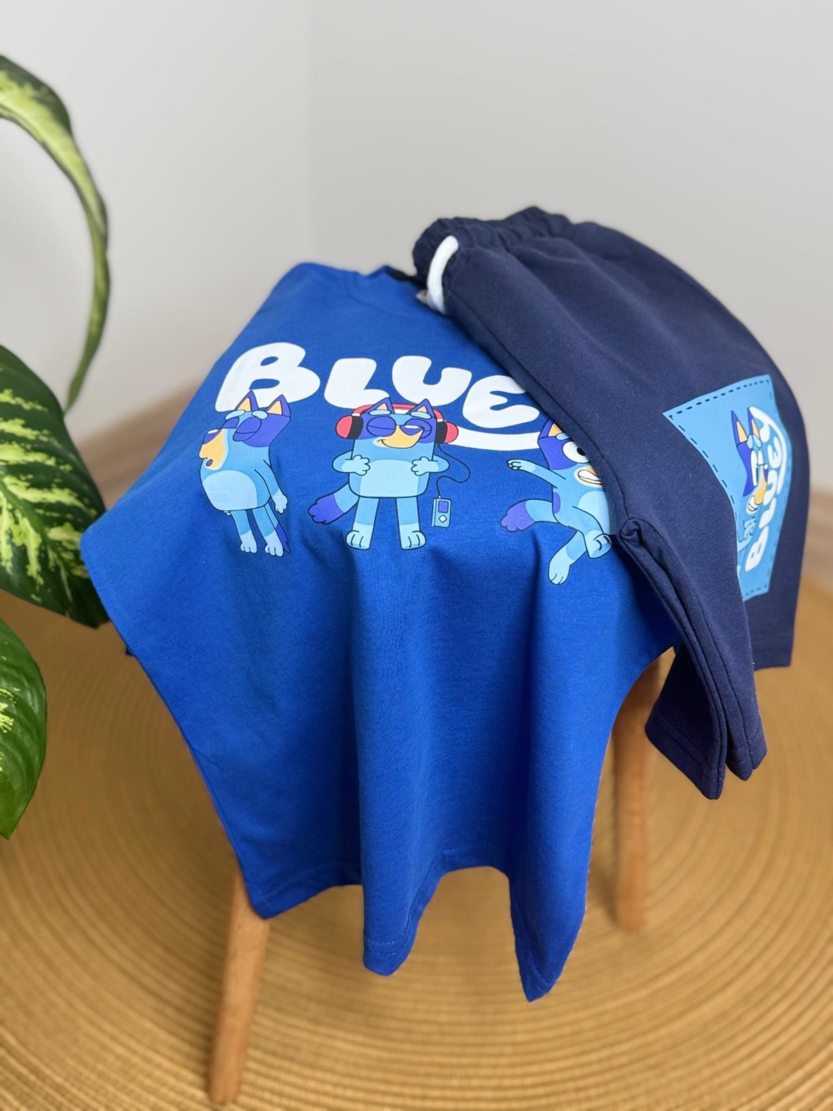 Bluey Şortlu Takım